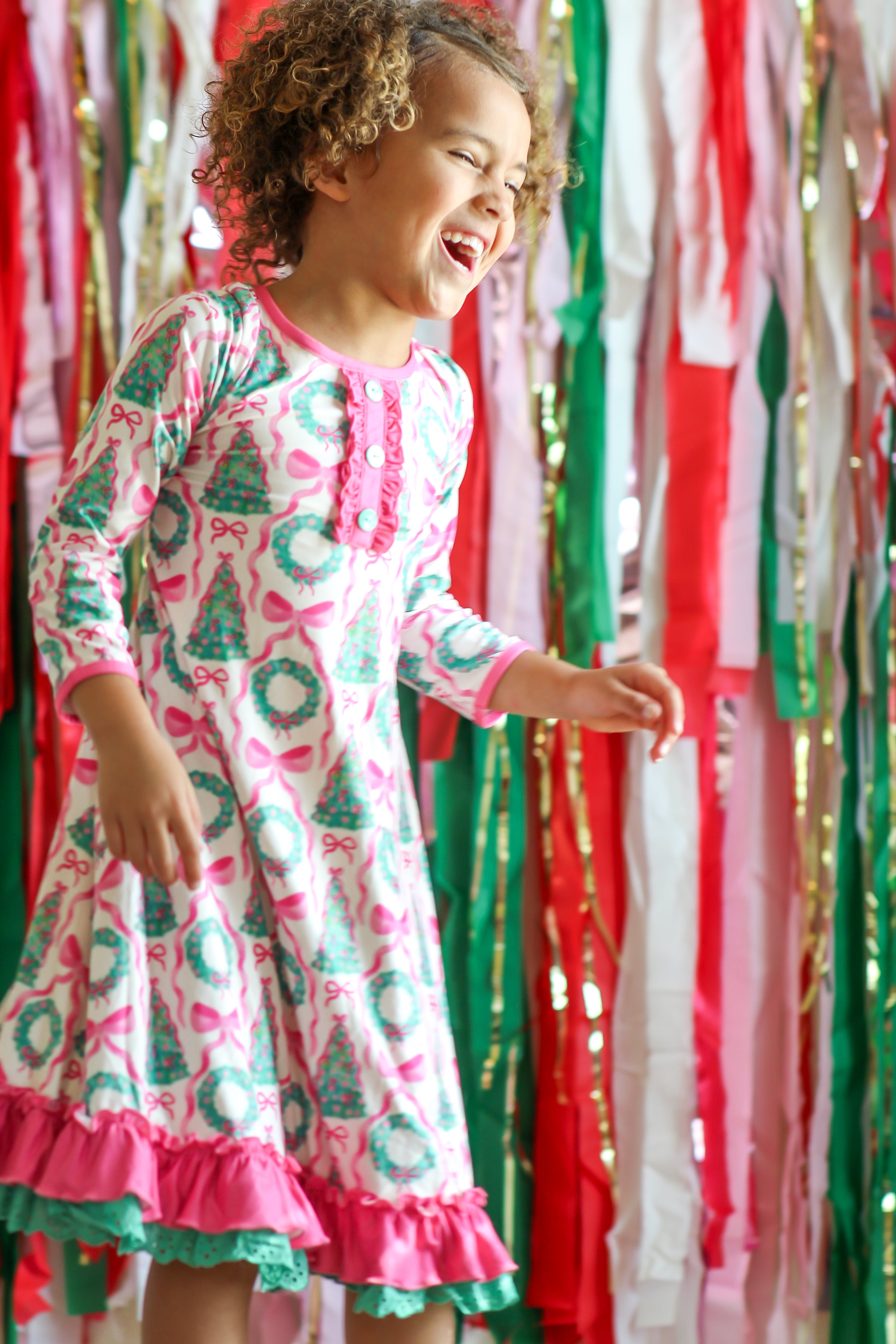 Loungewear Gown - Wreath & Wonder (Pre-Order)
