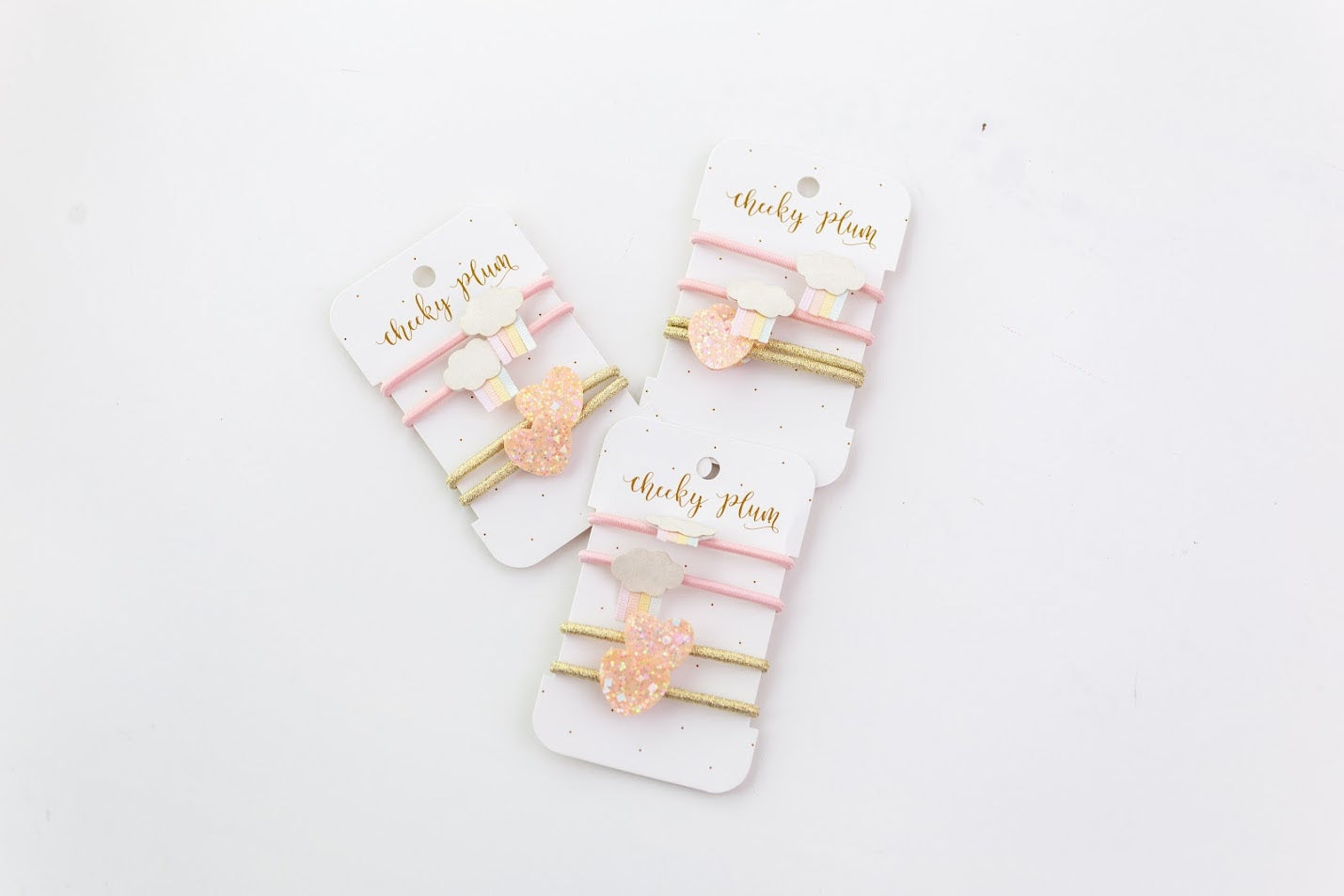 In the Clouds Ponytail Holders