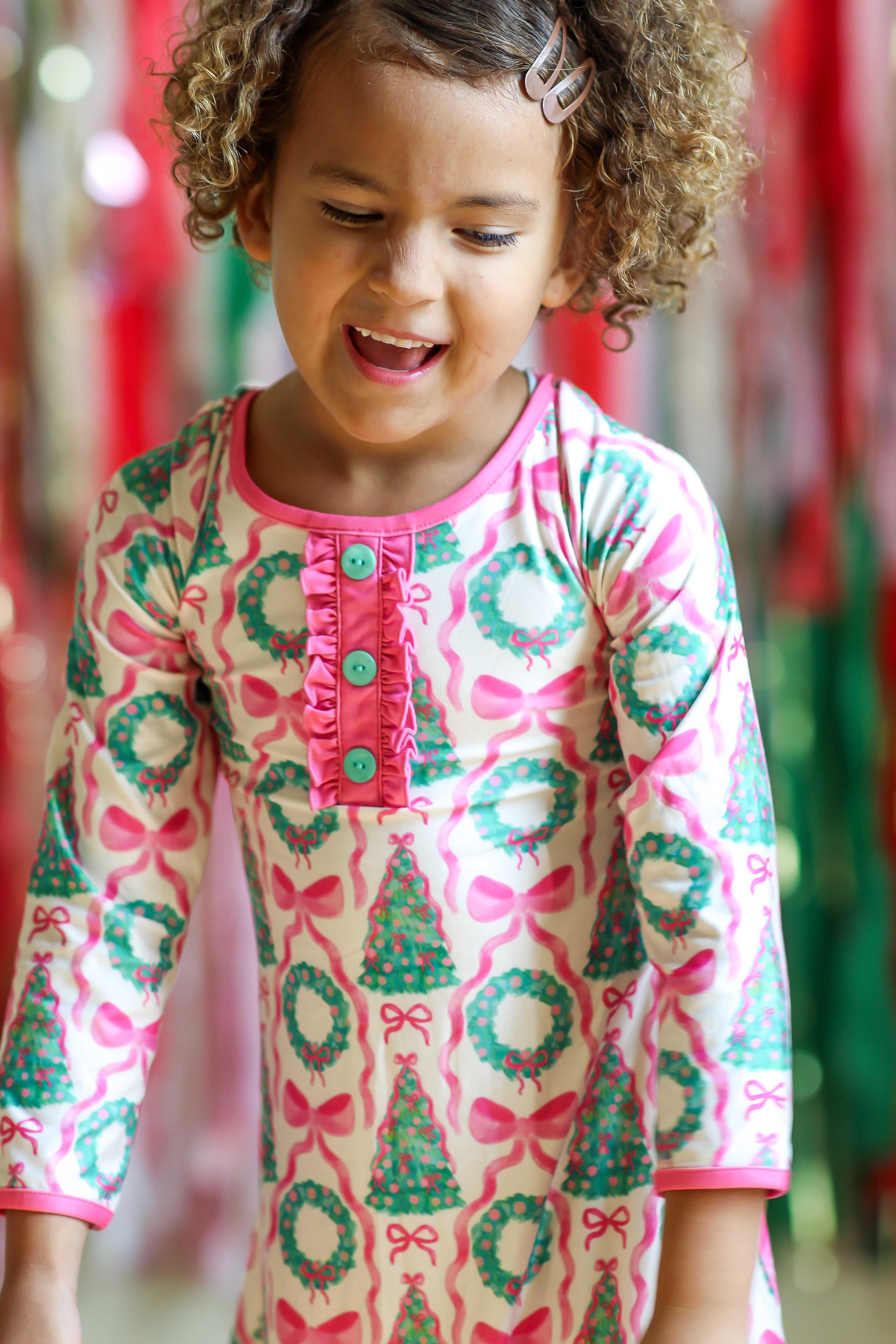 Loungewear Gown - Wreath & Wonder (Pre-Order)