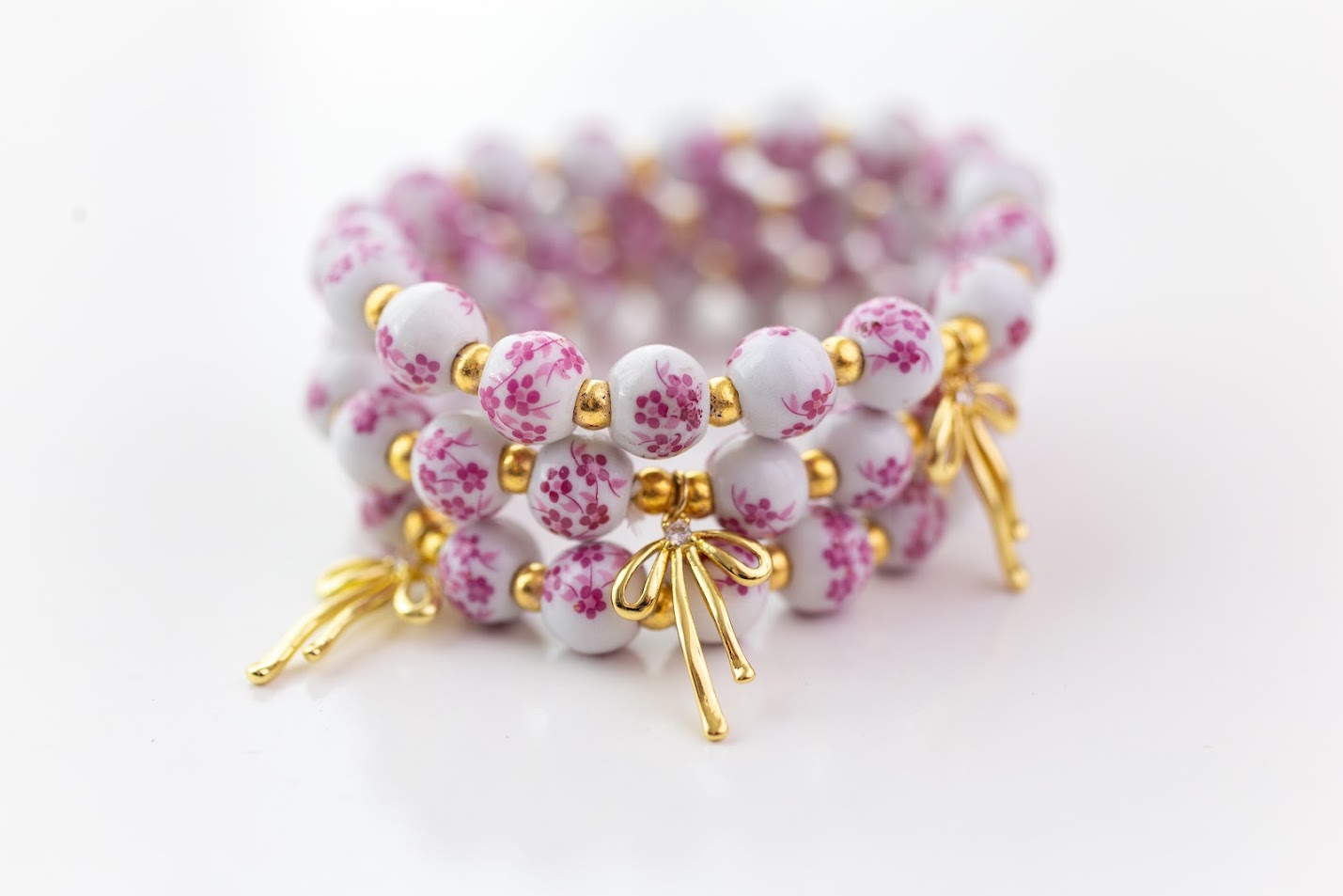 Chinoiserie Beaded Bracelet