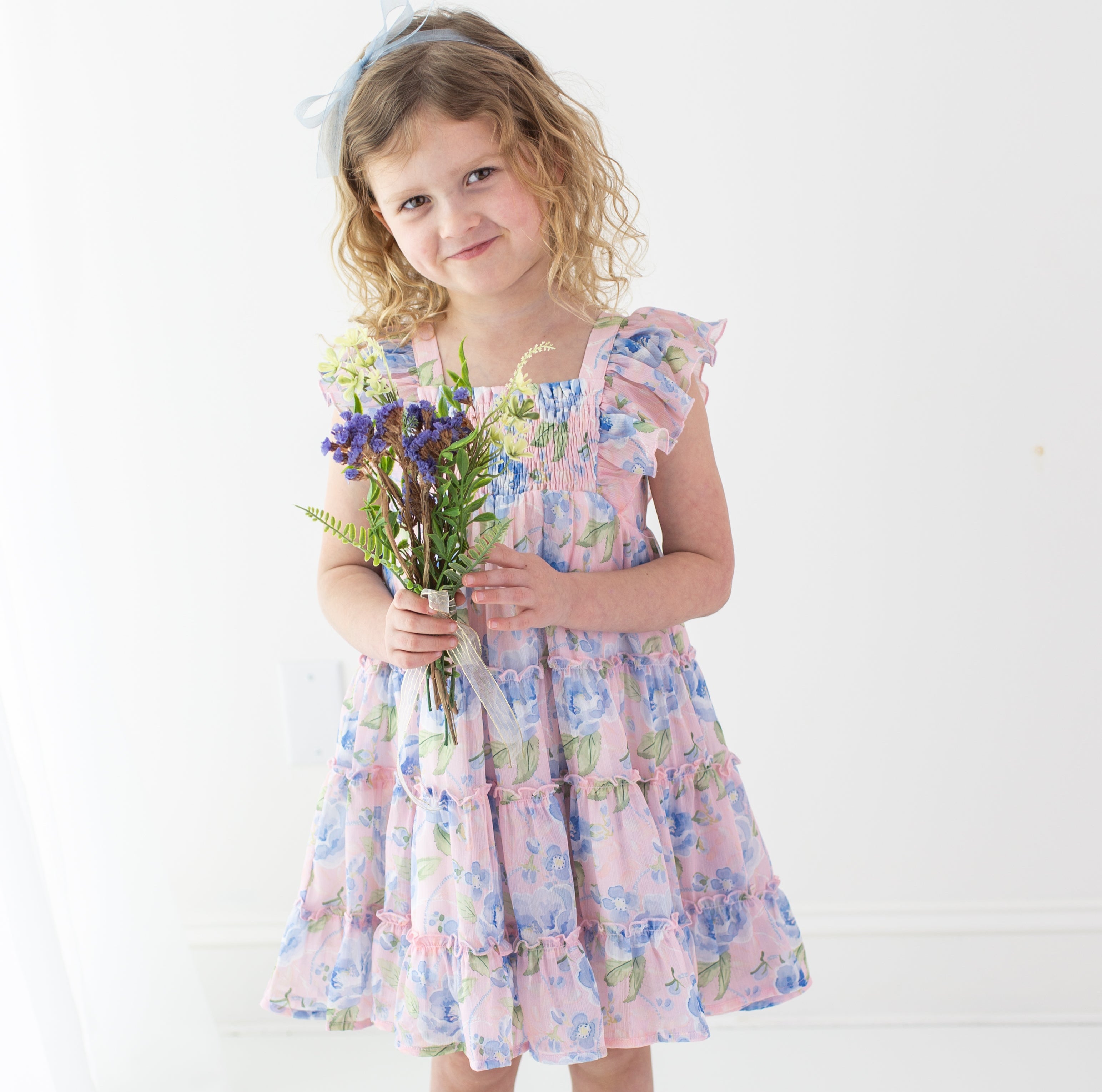 Brielle Dress - Blush & Bloom