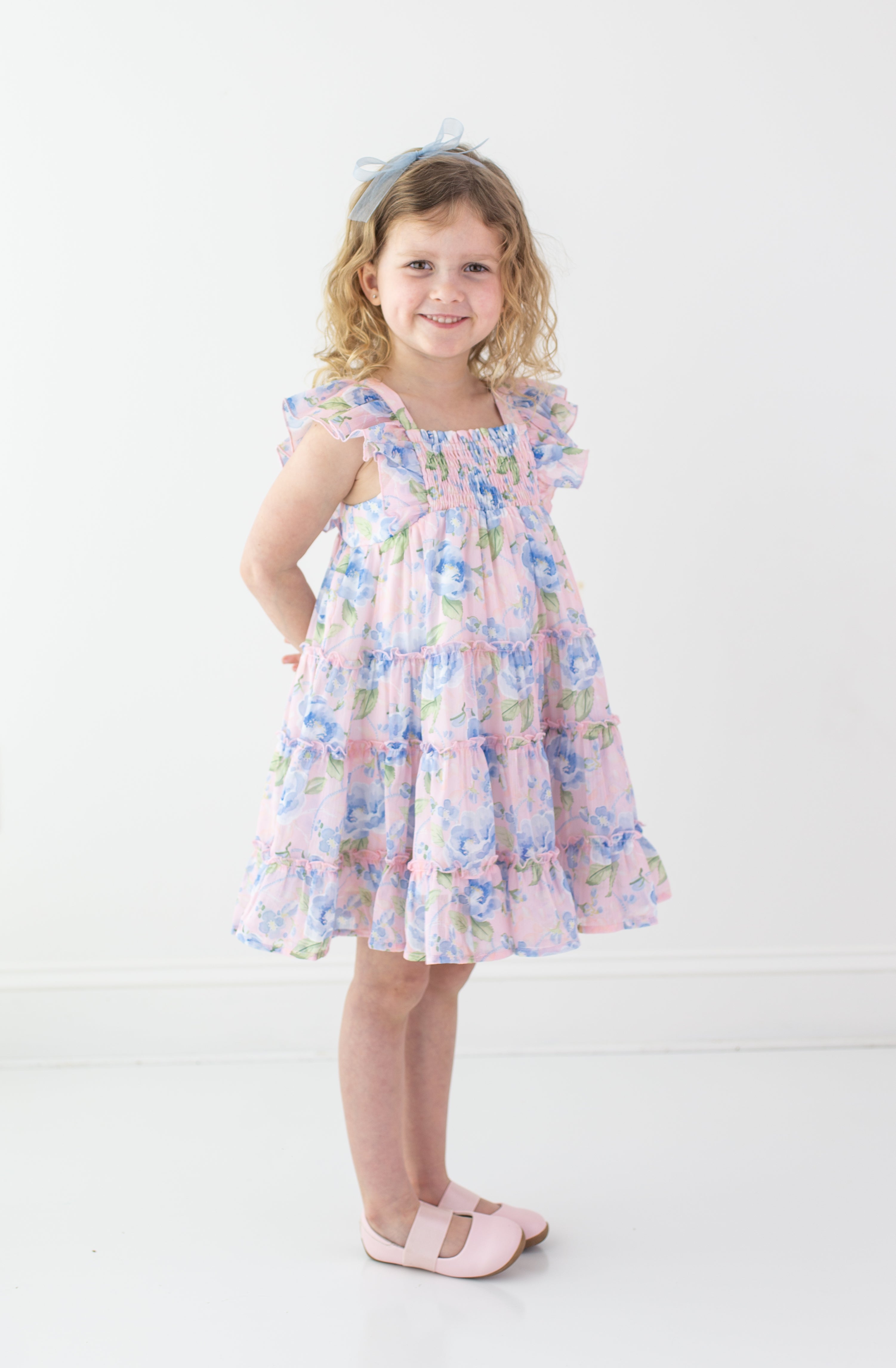 Brielle Dress - Blush & Bloom