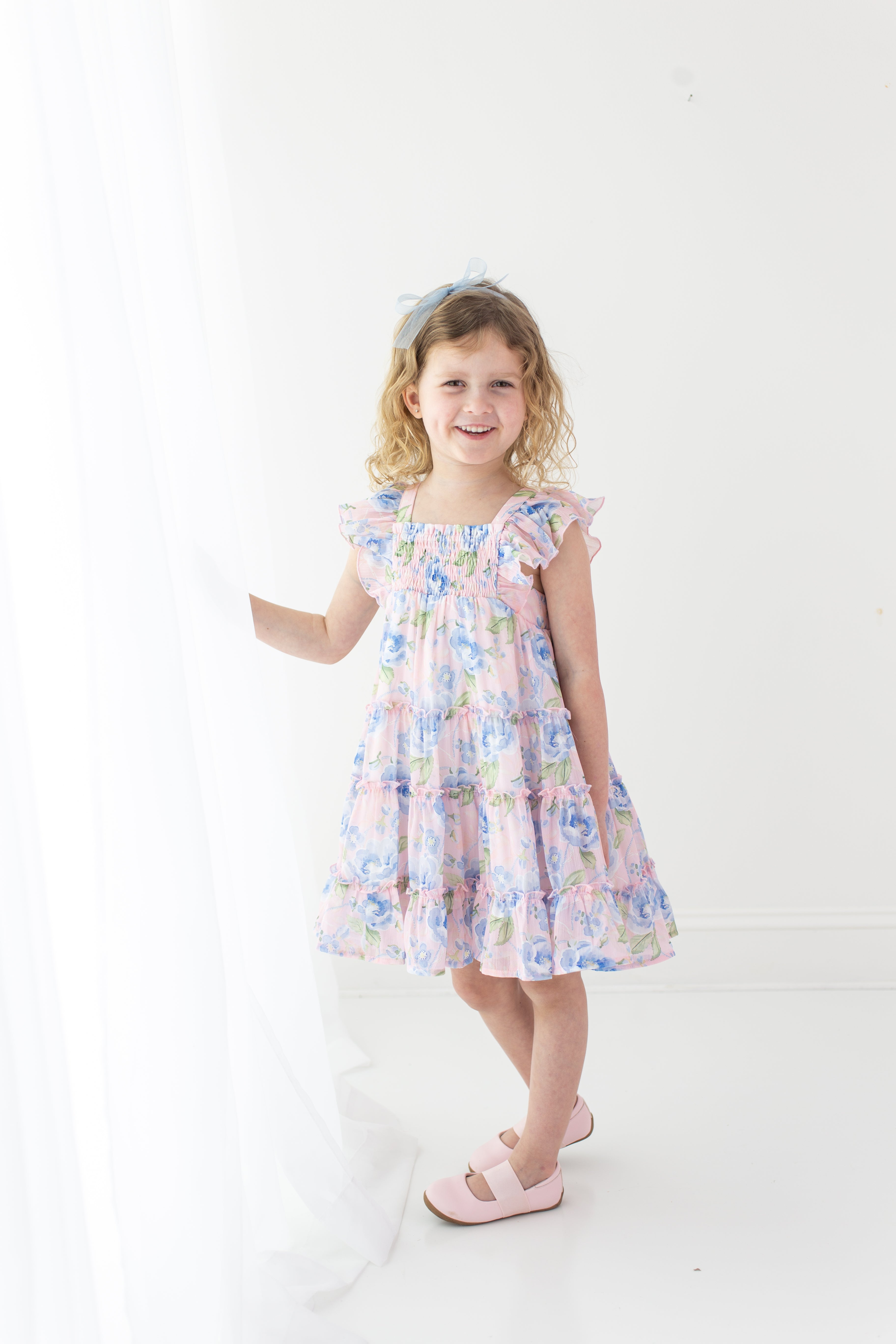 Brielle Dress - Blush & Bloom