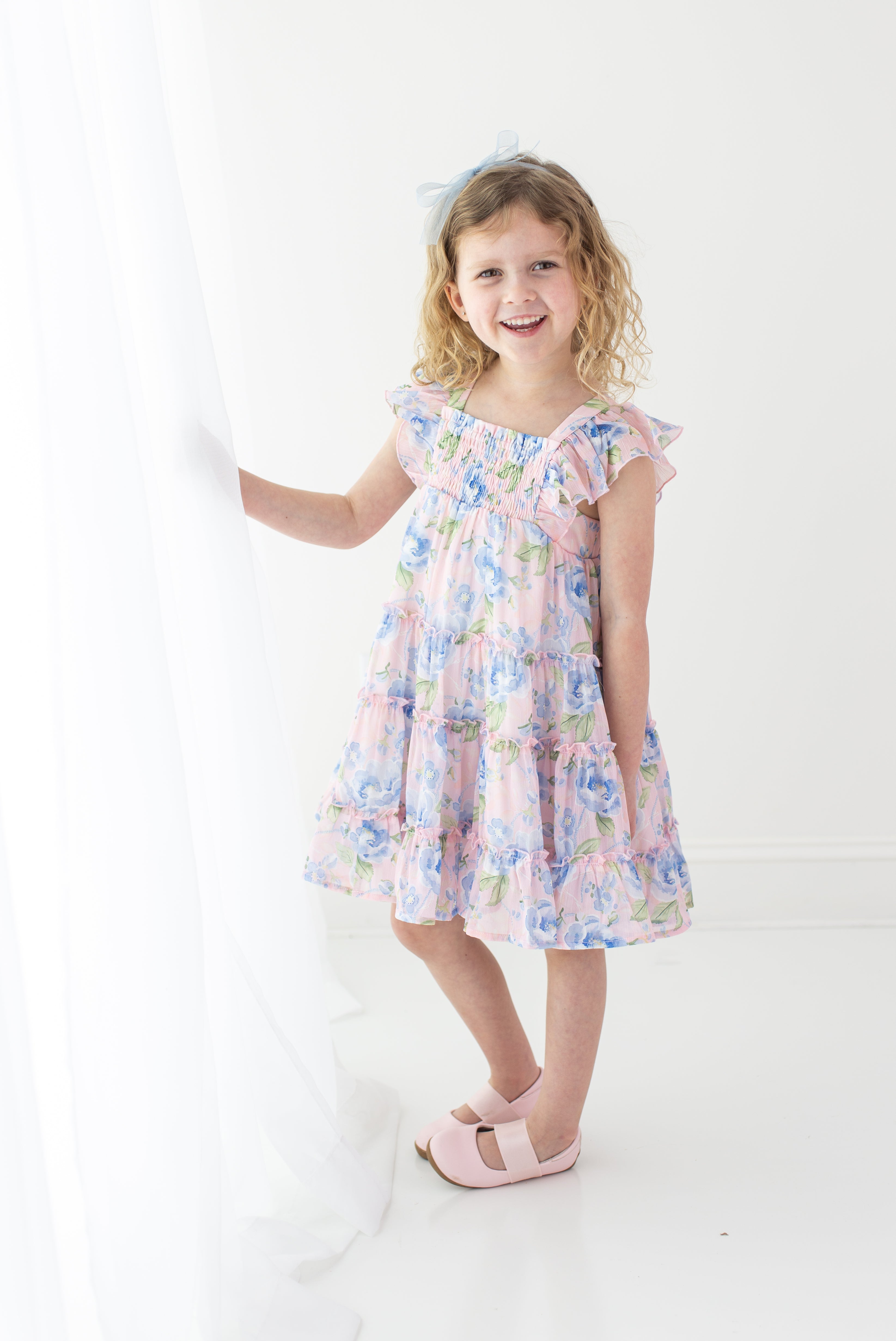 Brielle Dress - Blush & Bloom