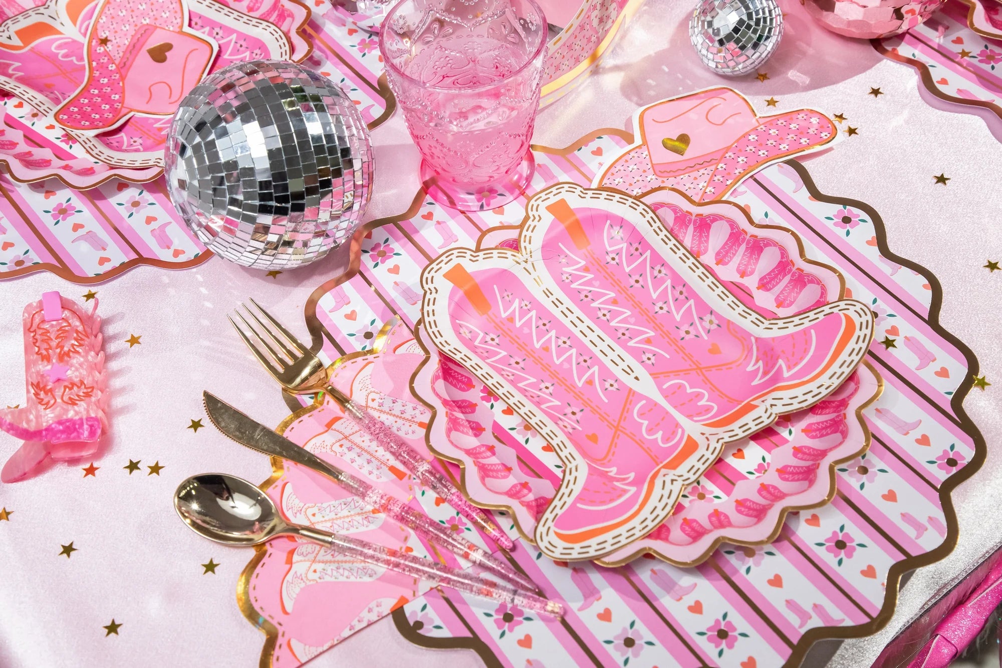 Boot Scoot Blooms Napkins - 20 PK