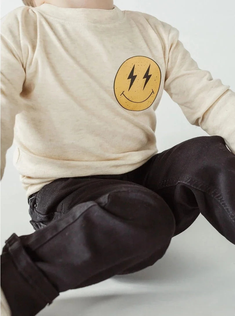 Little Man Graphic Long Sleeve Tee