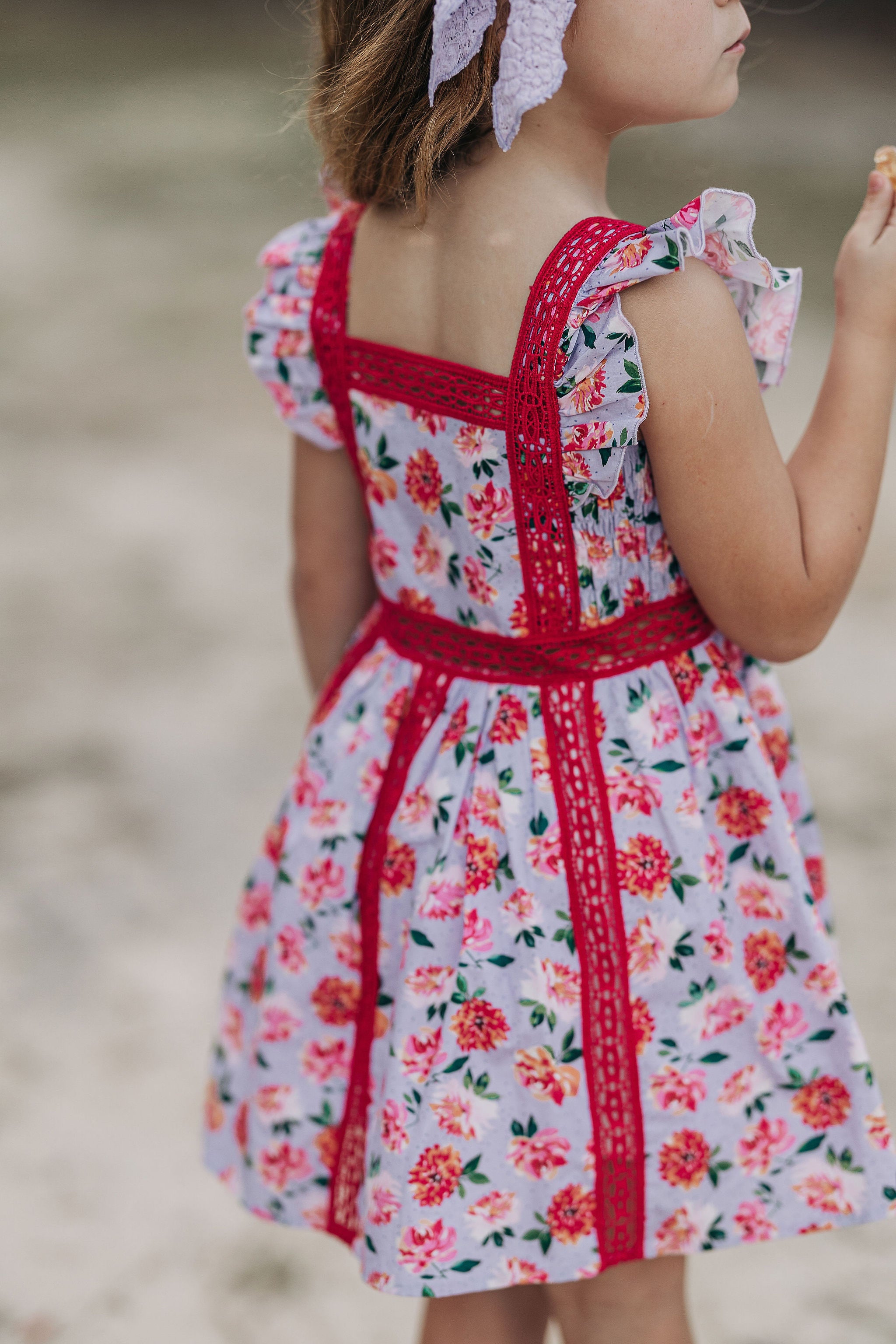 Cheeky Plum Willow Dress Orchid Oasis Final Sale 10Y