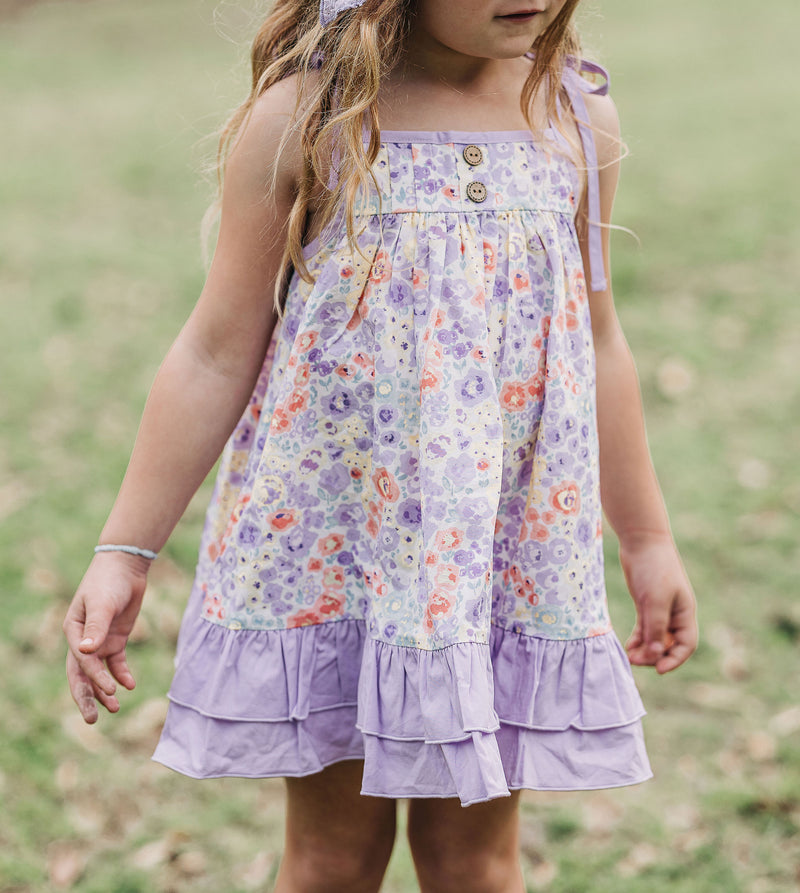 Stella Dress - Whispering Garden – Cheeky Plum