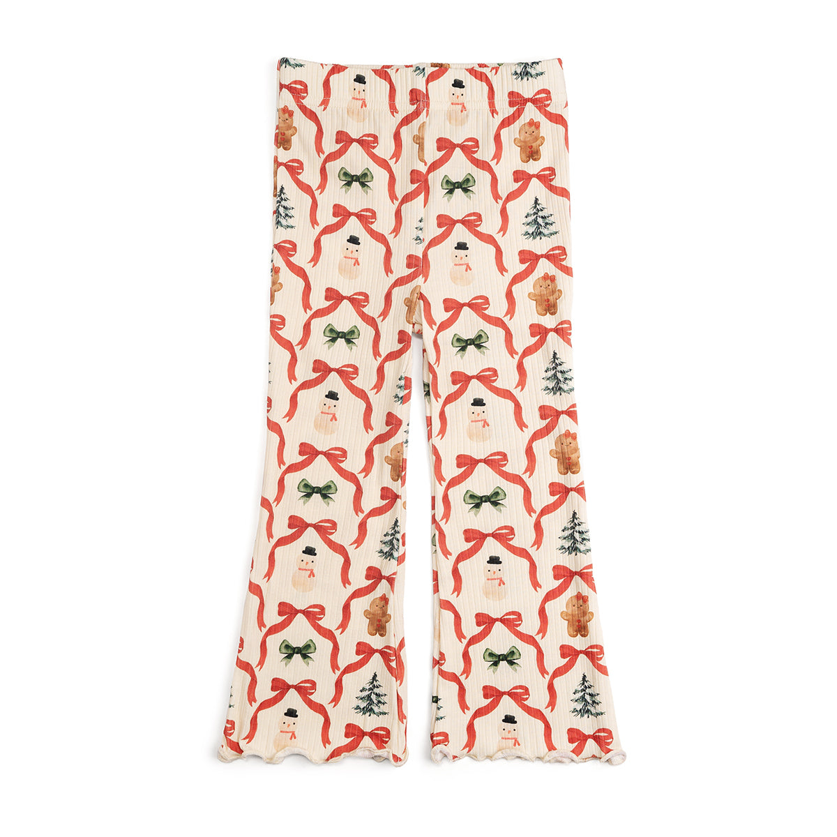Sweet Wink Flare Legging - Christmas Cutie