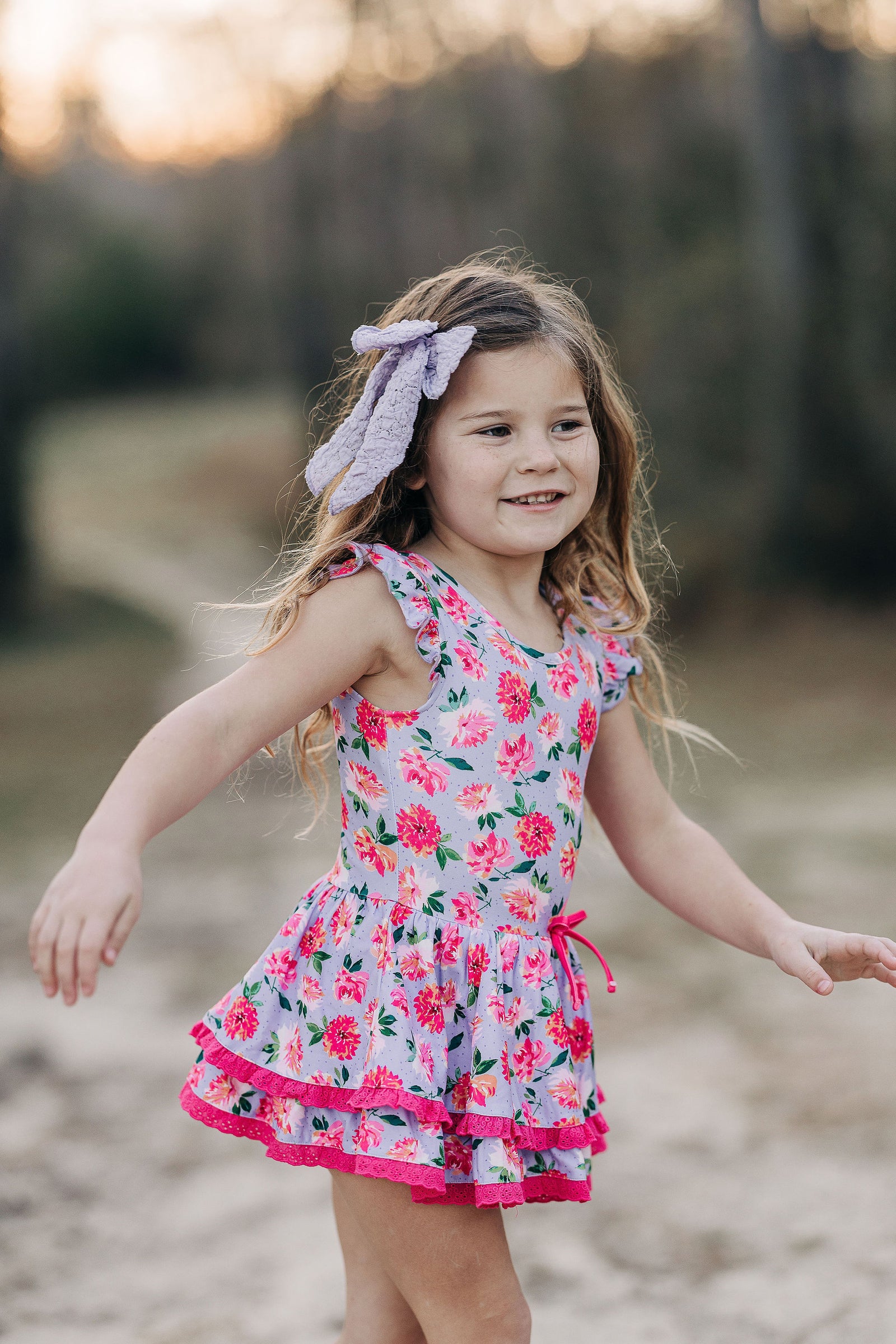 Lynn Tank Leotard (Medium Orchid)