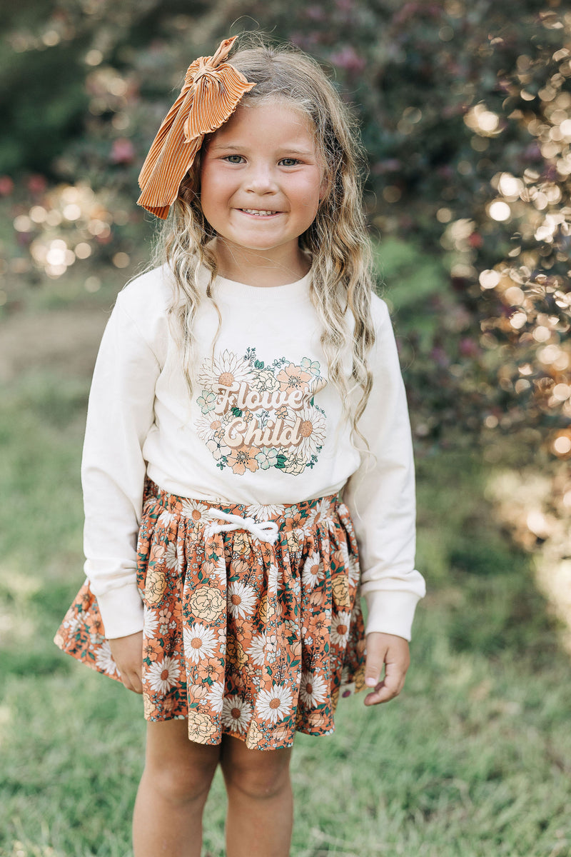 Luna Sweatshirt - Flower Child