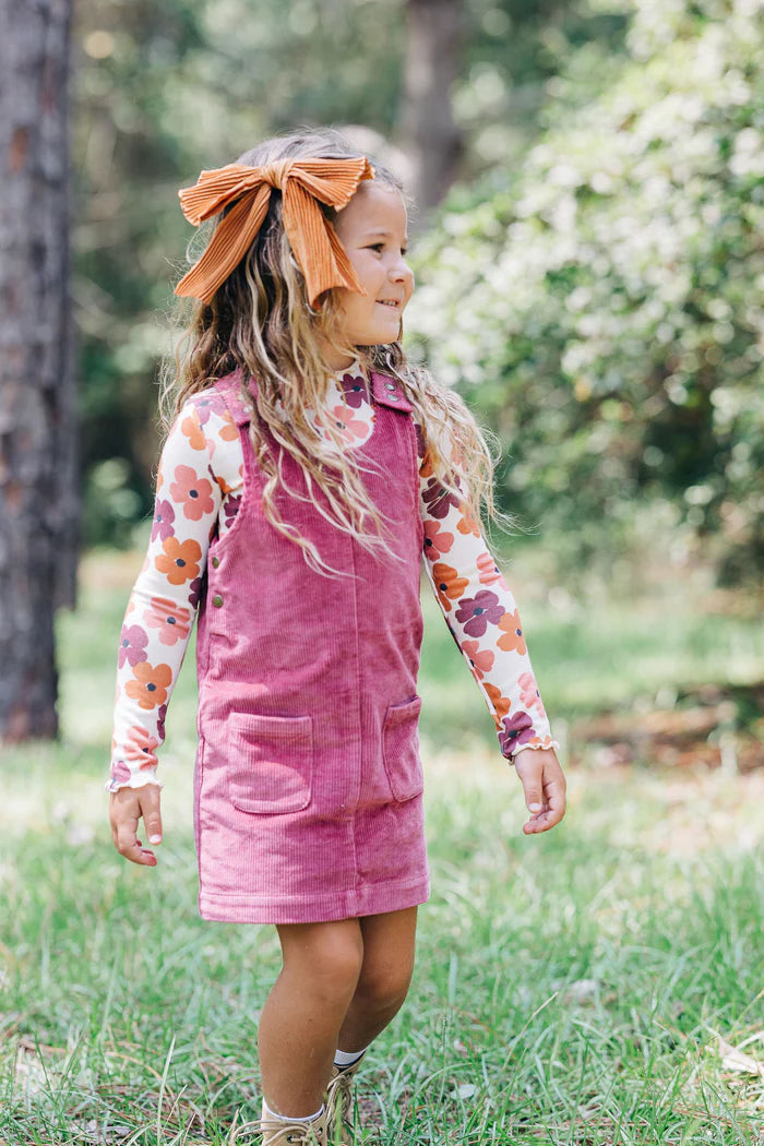 Caramel | Plisse Statement Bow