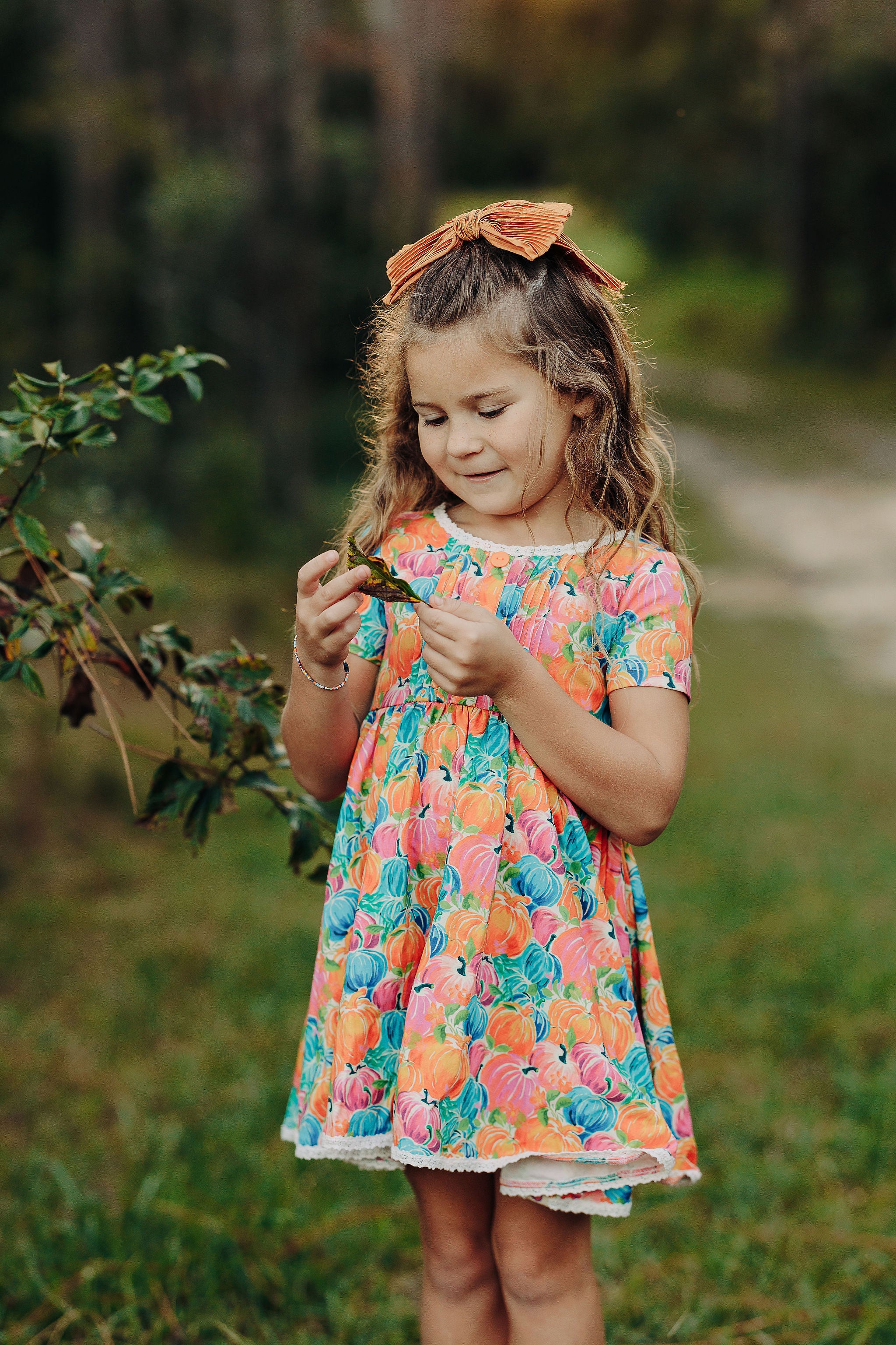 Penelope Knit Dress - Painted Pumpkin