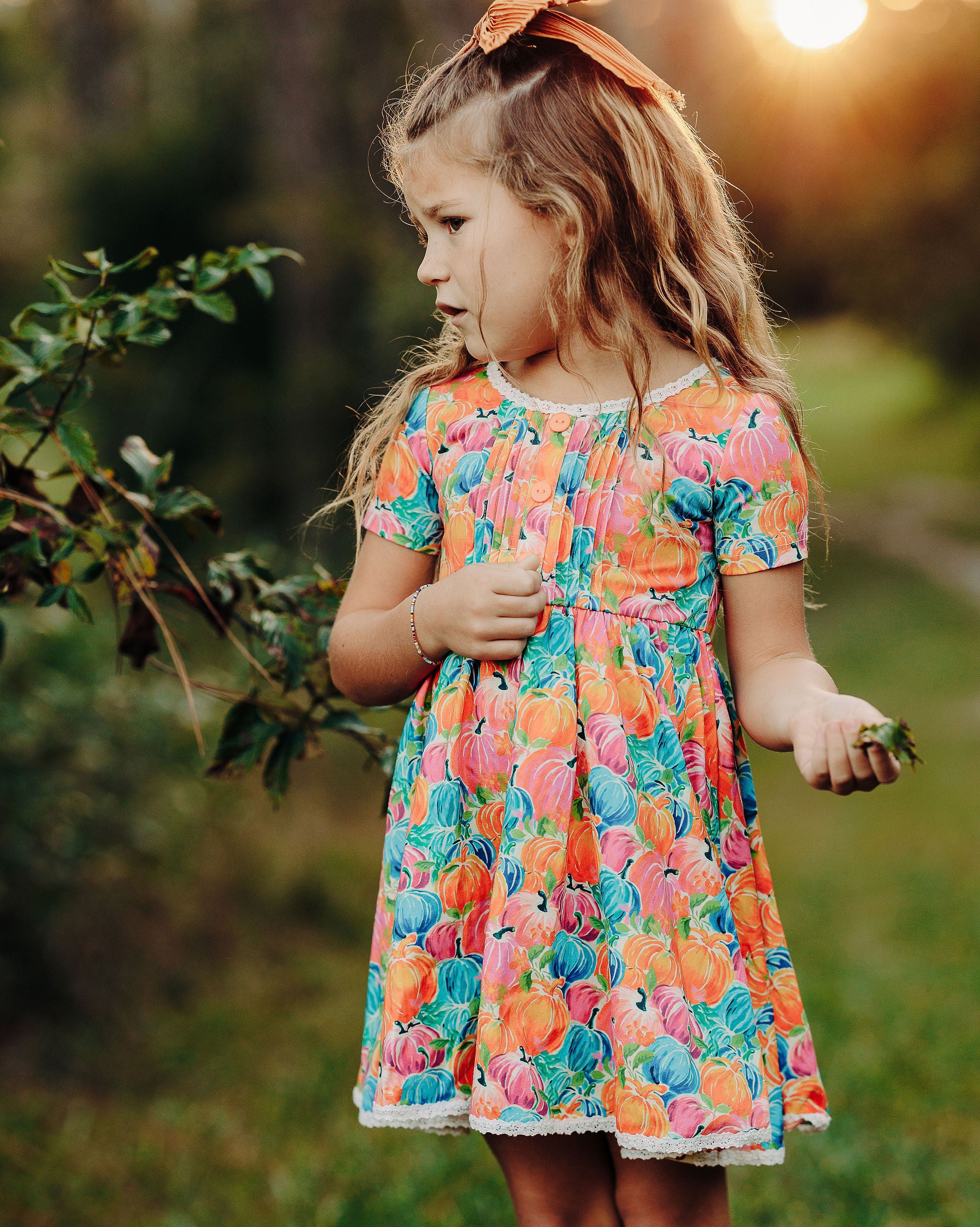 Penelope Knit Dress - Painted Pumpkin