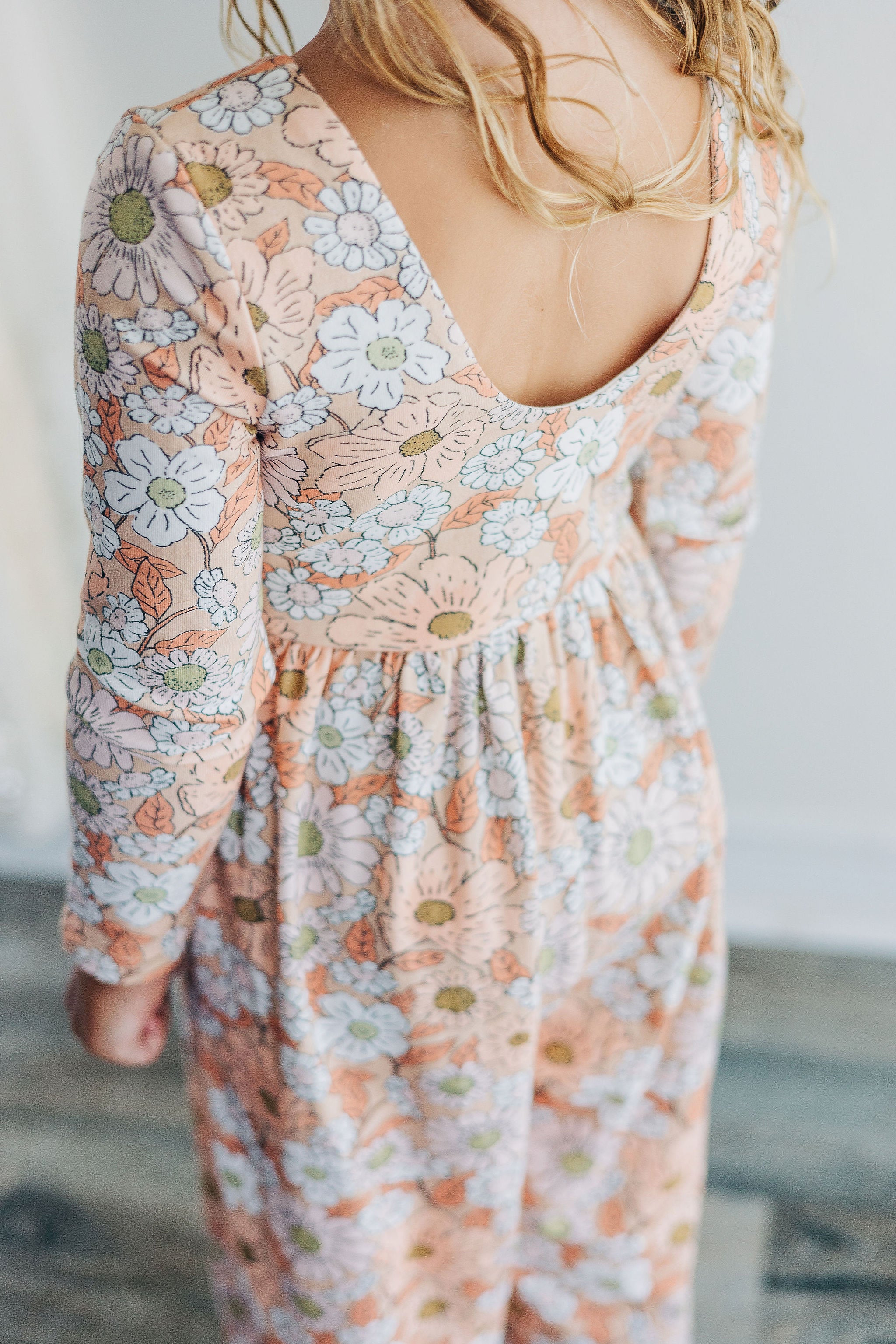 Ivy Romper - Golden Apricot