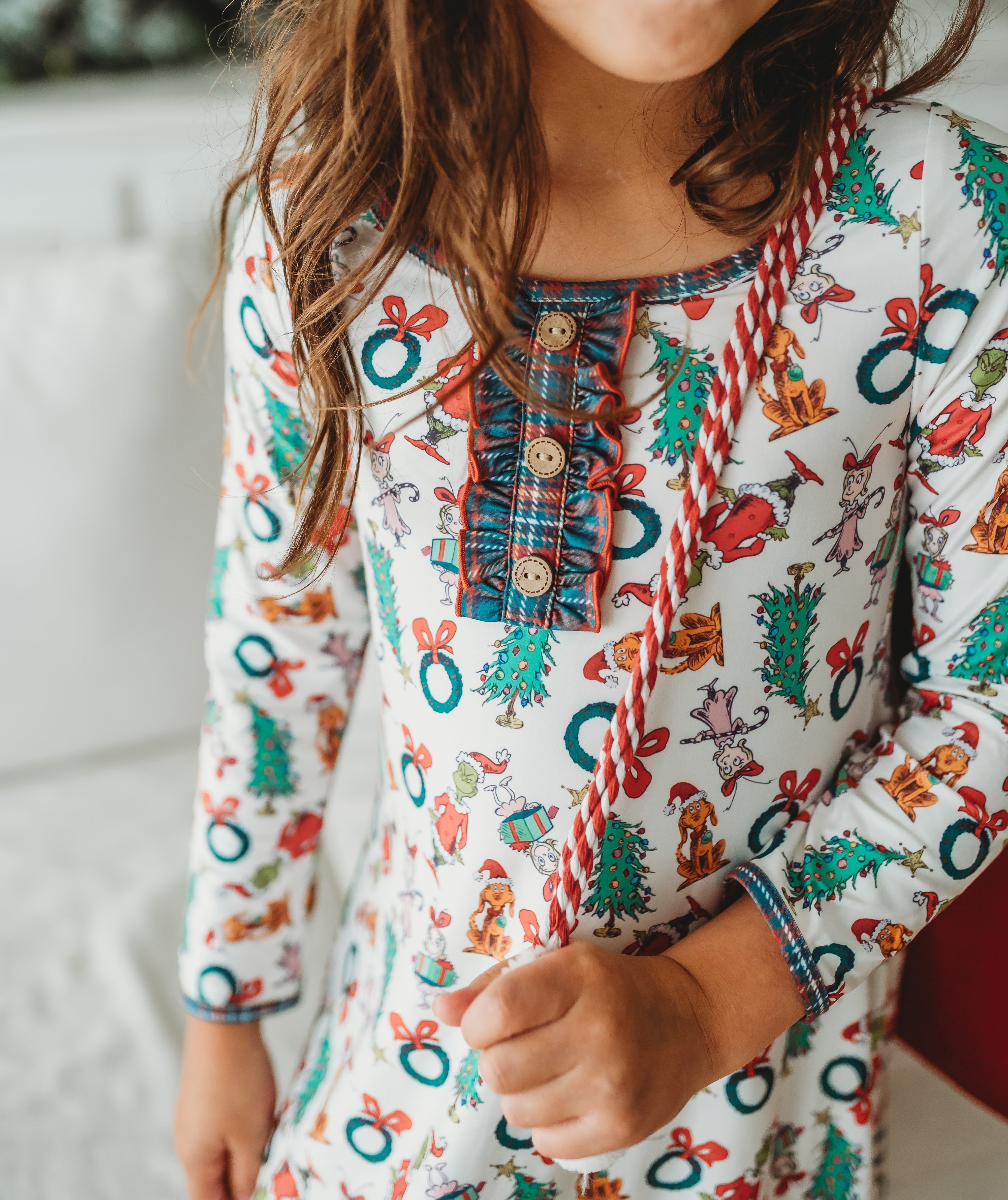 Loungewear Gown - Grinchmas (Pre-Order)