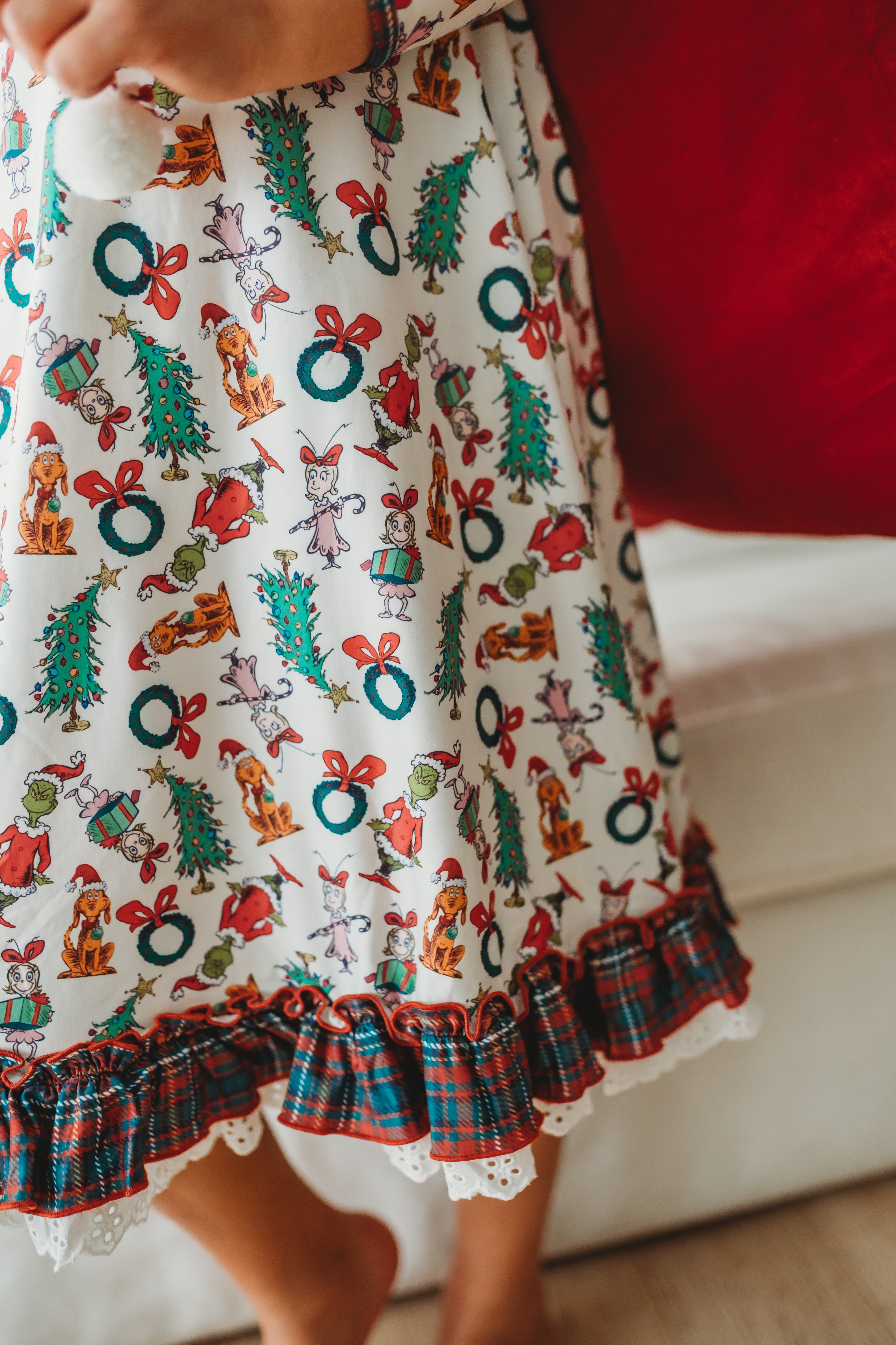 Loungewear Gown - Grinchmas (Pre-Order)