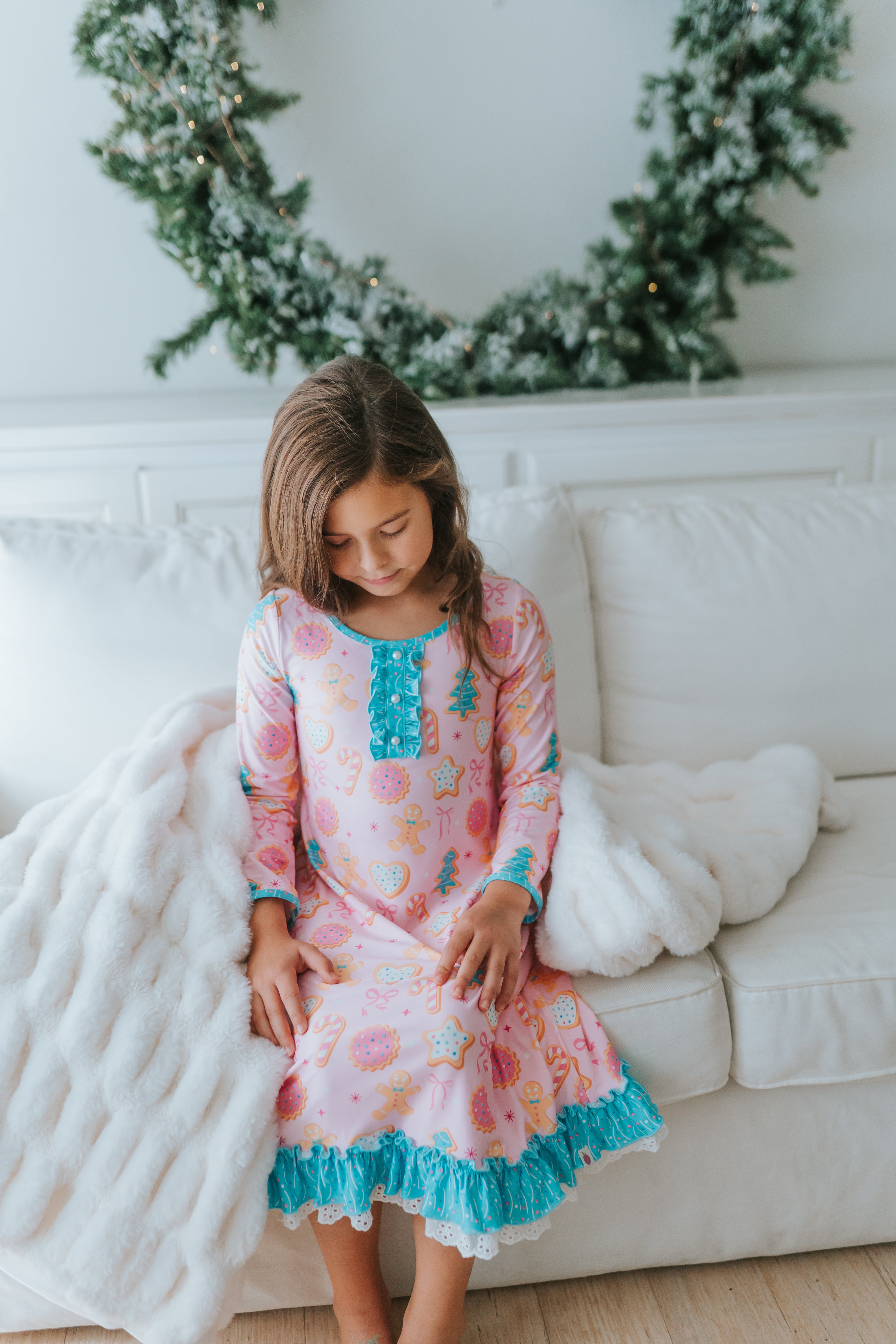 Loungewear Gown - Ginger Canes (Pre-Order)