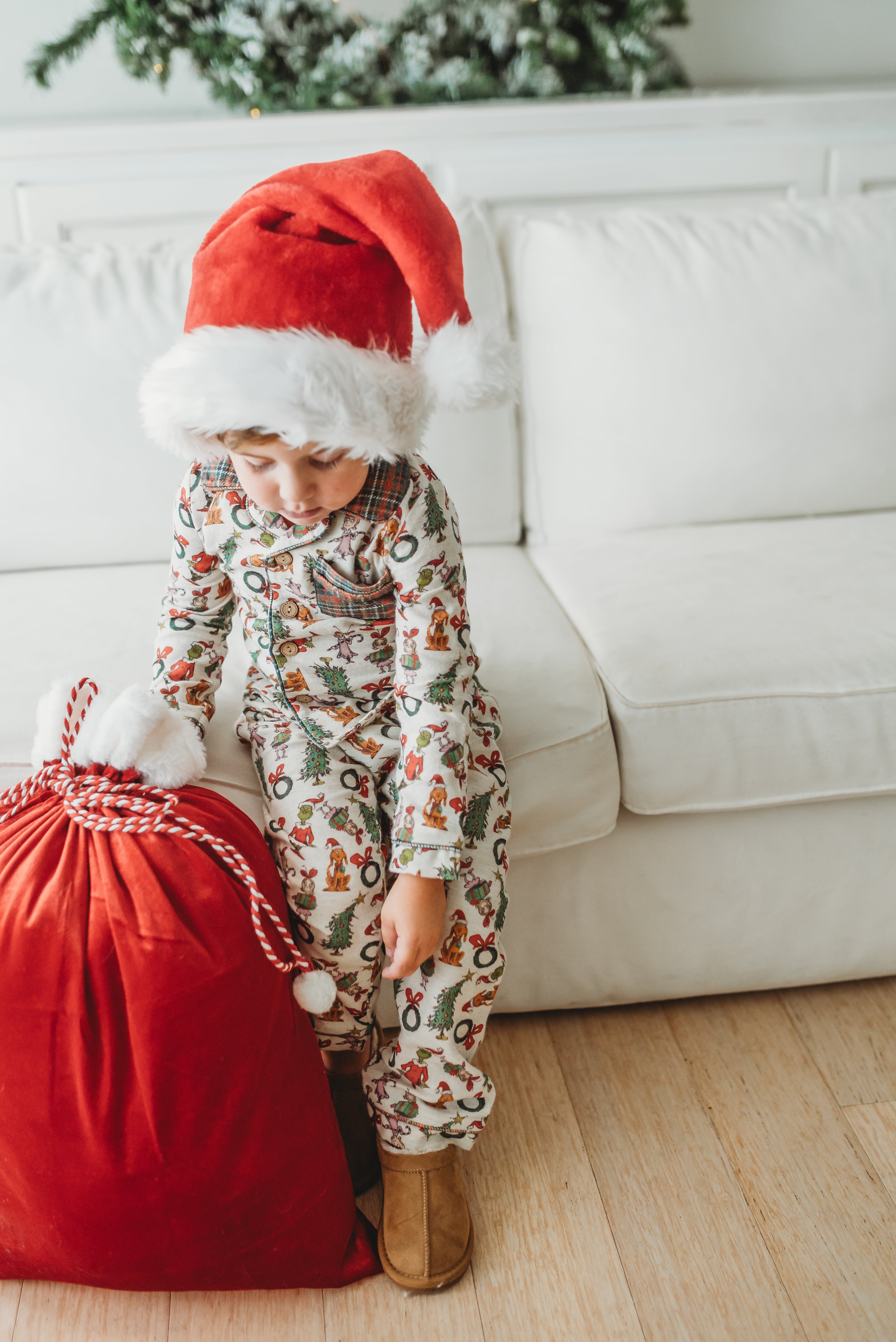 Boy's Flannel Loungewear Set - Grinchmas (Pre-Order)