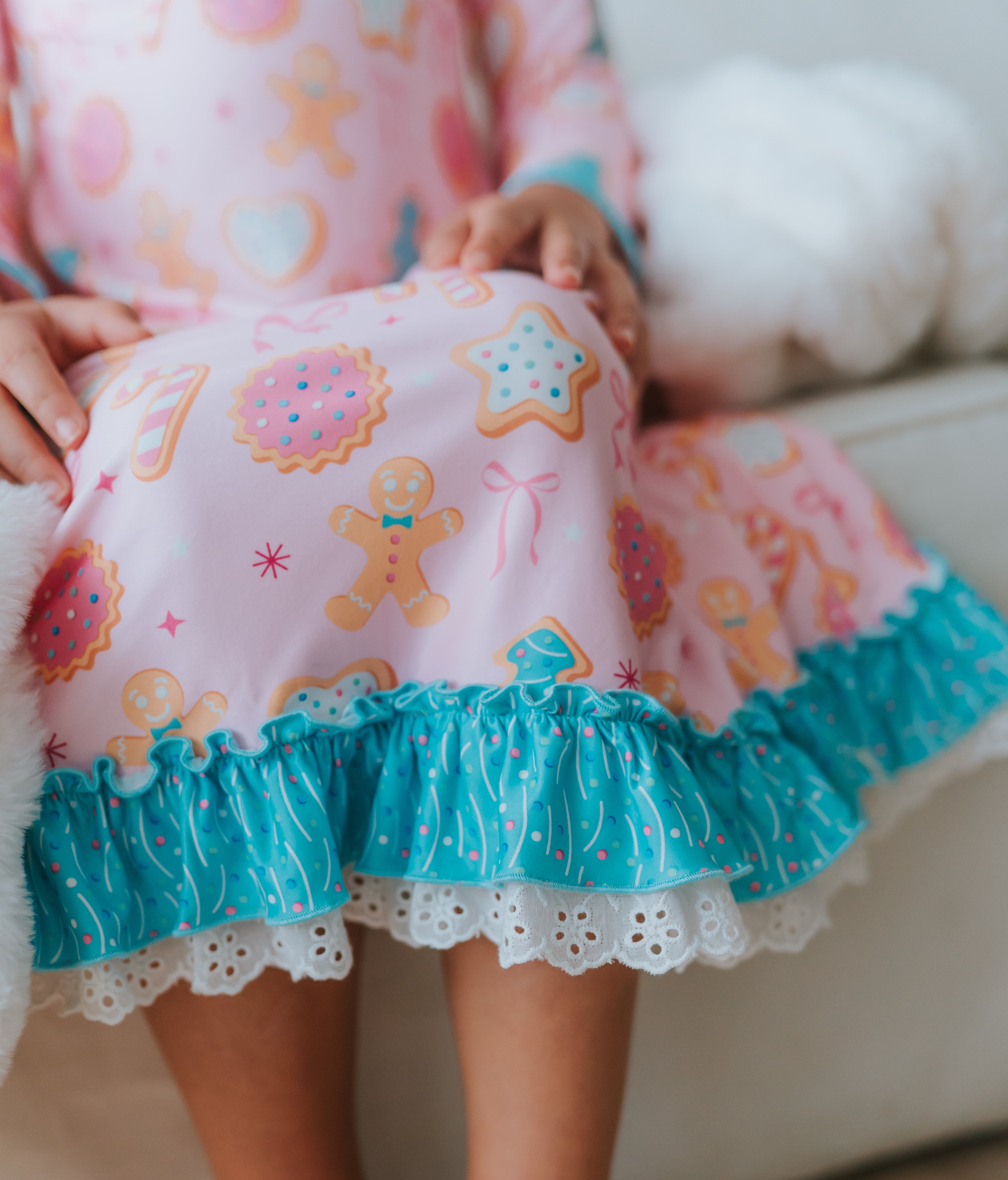 Loungewear Gown - Ginger Canes (Pre-Order)