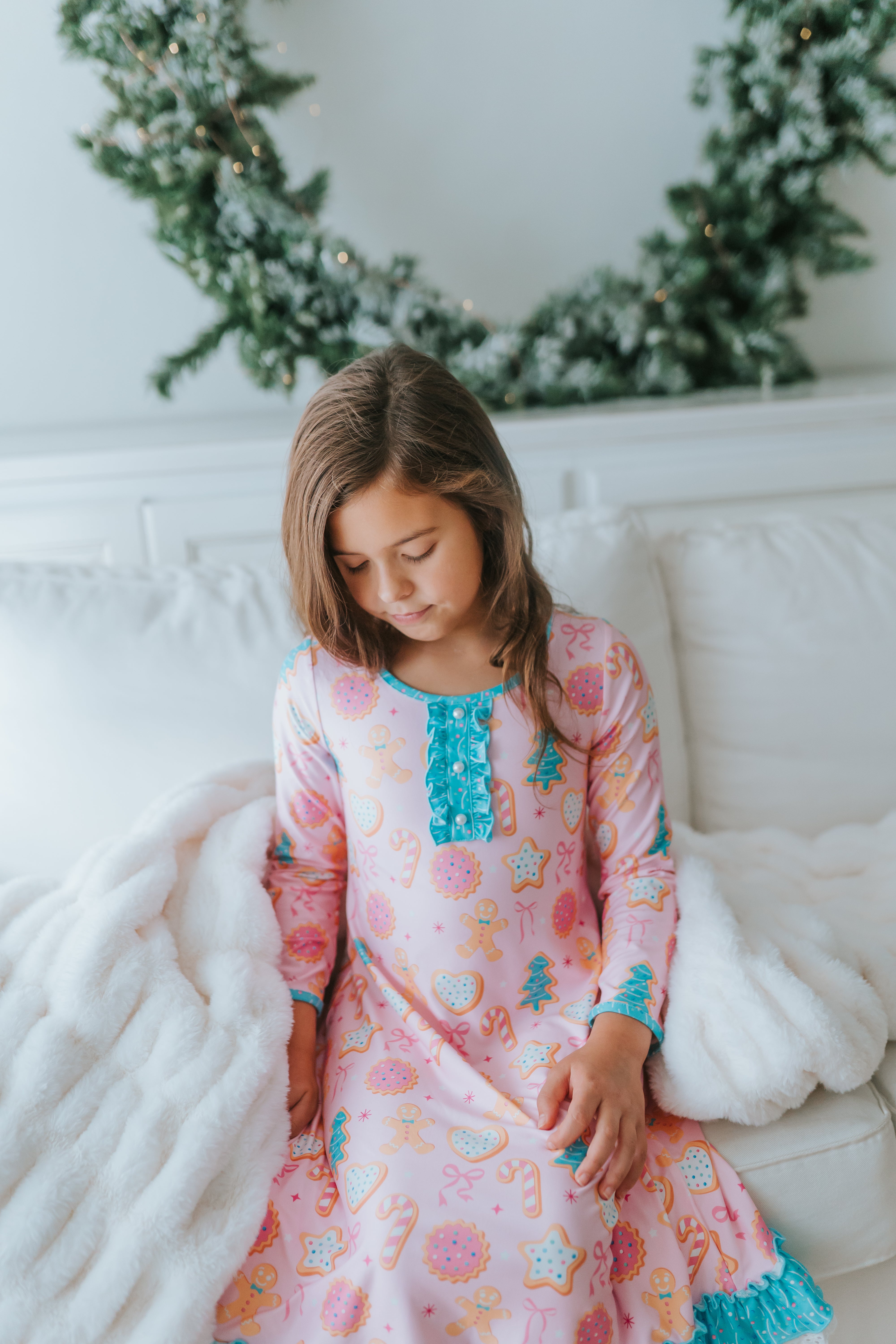 Loungewear Gown - Ginger Canes (Pre-Order)