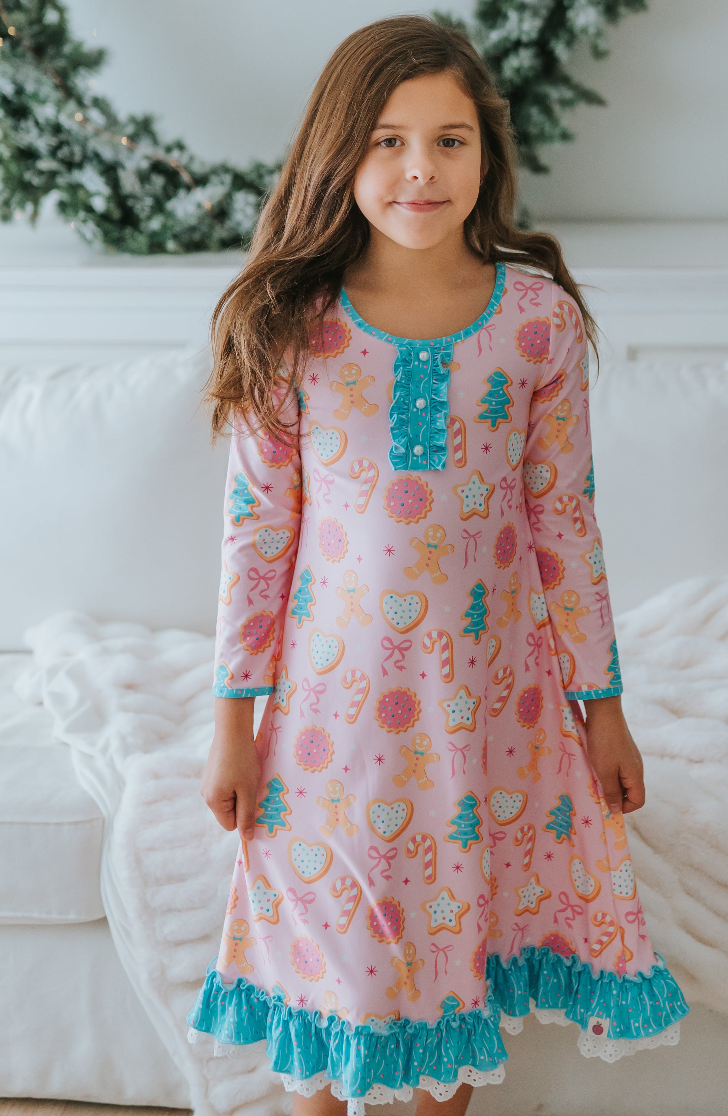Loungewear Gown - Ginger Canes (Pre-Order)