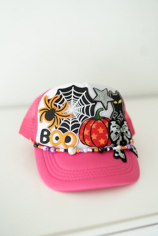 Multi Patch Hat - Halloween Queen