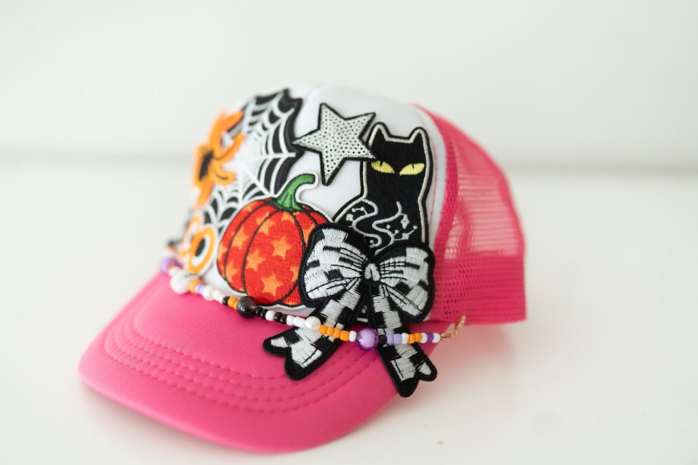 Multi Patch Hat - Halloween Queen