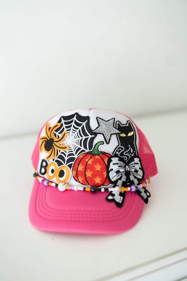Multi Patch Hat - Halloween Queen