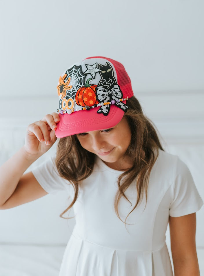 Multi Patch Hat - Halloween Queen