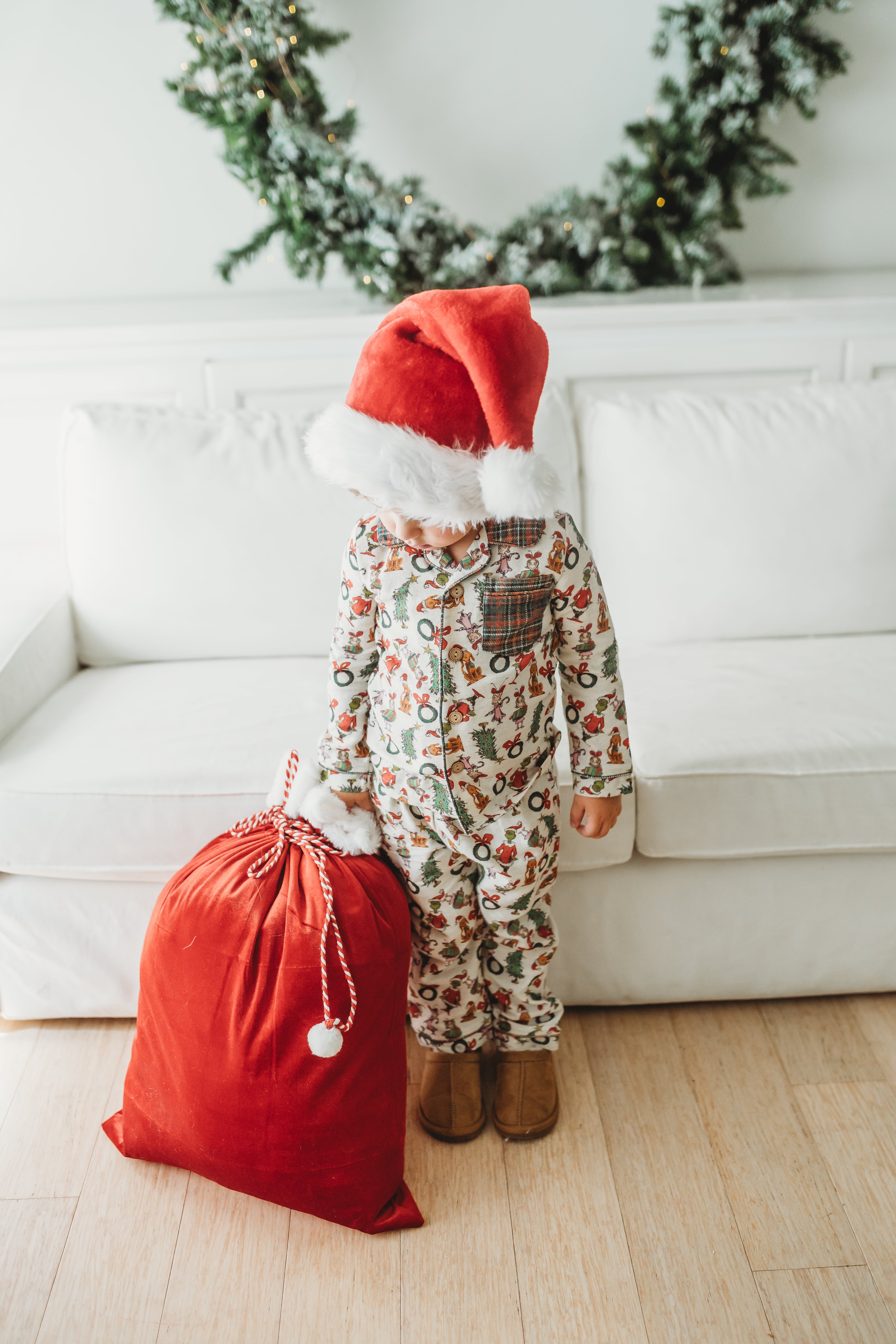 Boy's Flannel Loungewear Set - Grinchmas (Pre-Order)