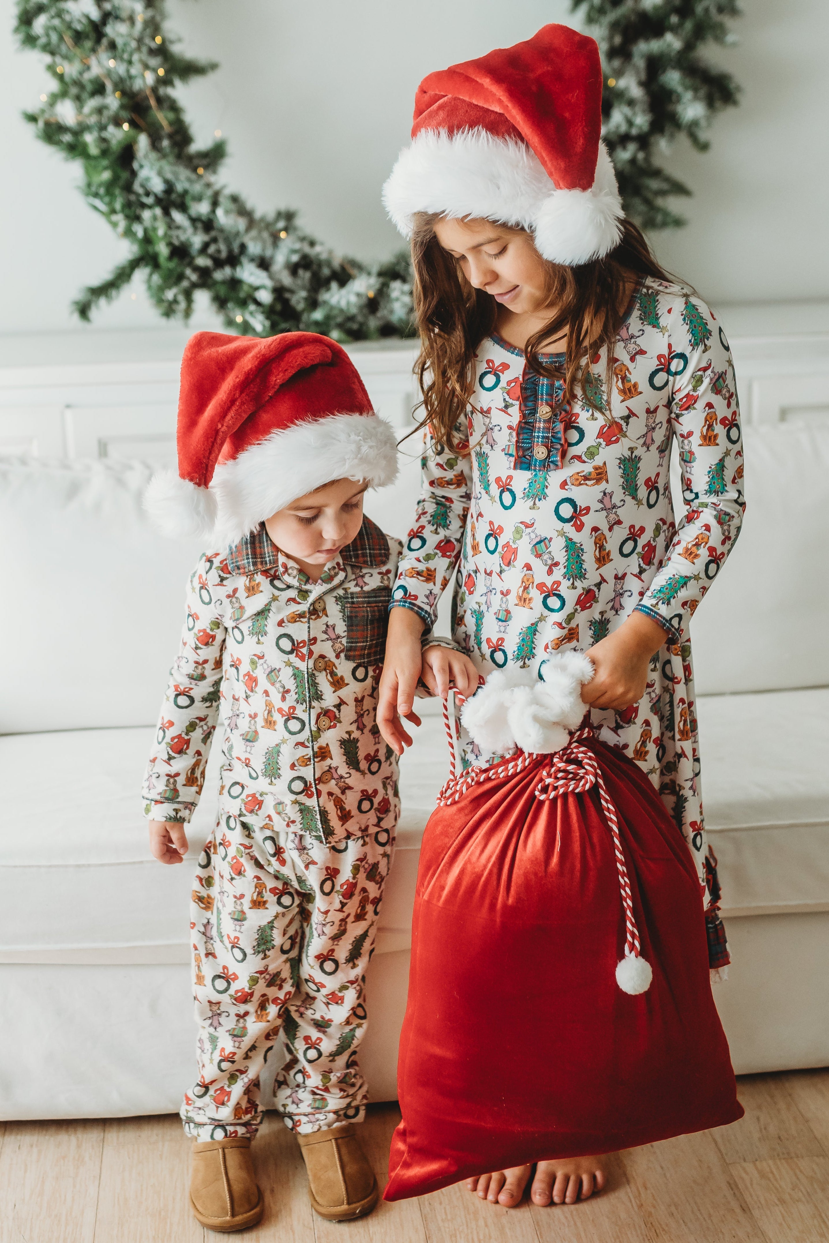Loungewear Gown - Grinchmas (Pre-Order)