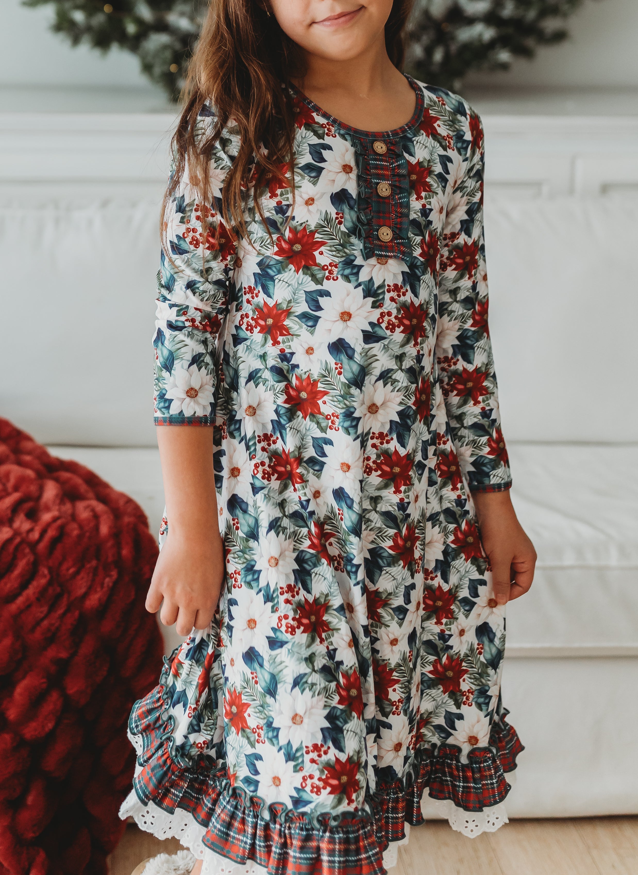 Loungewear Gown - Snowberry (Pre-Order)