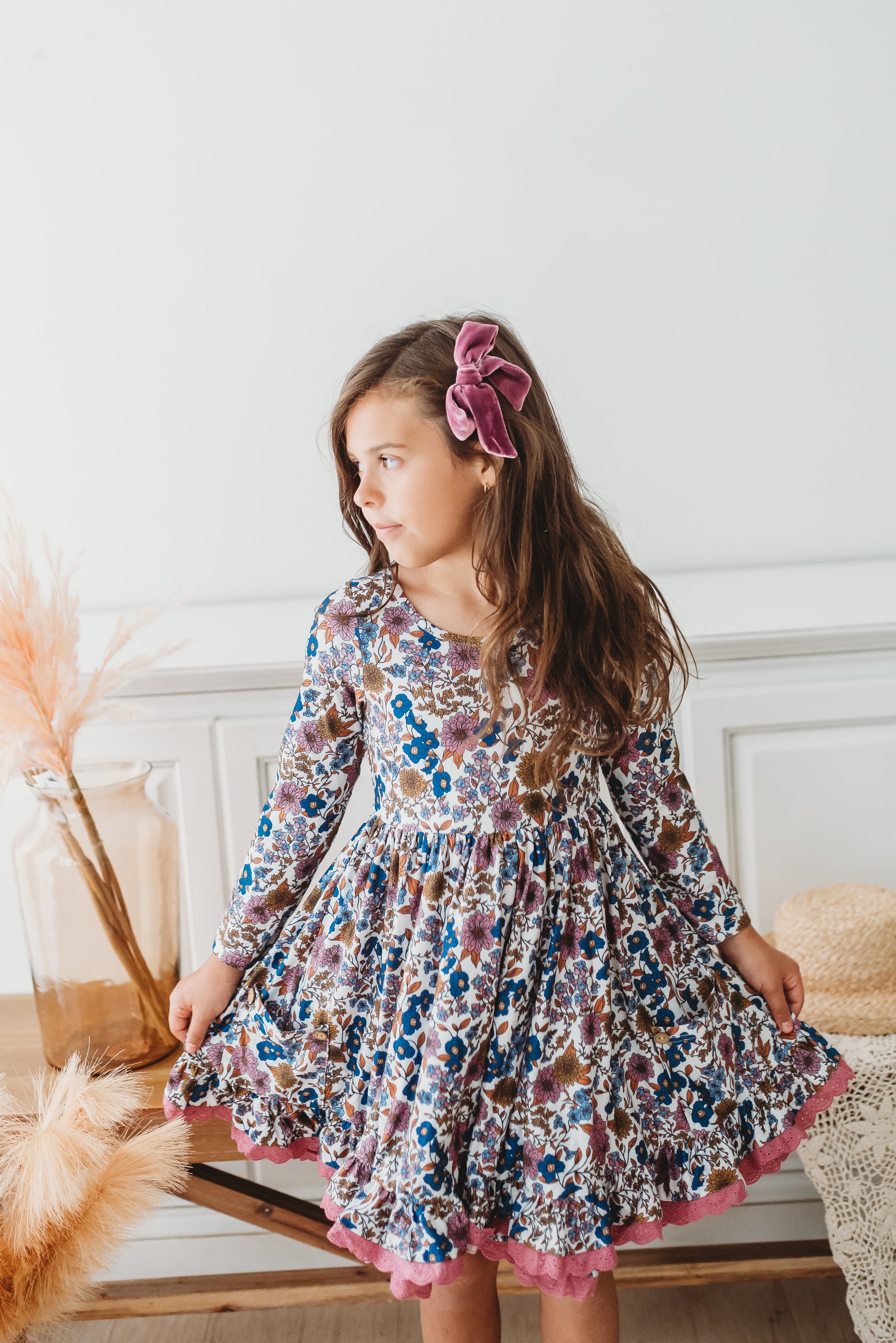 Myra Knit Dress - Violet Fields