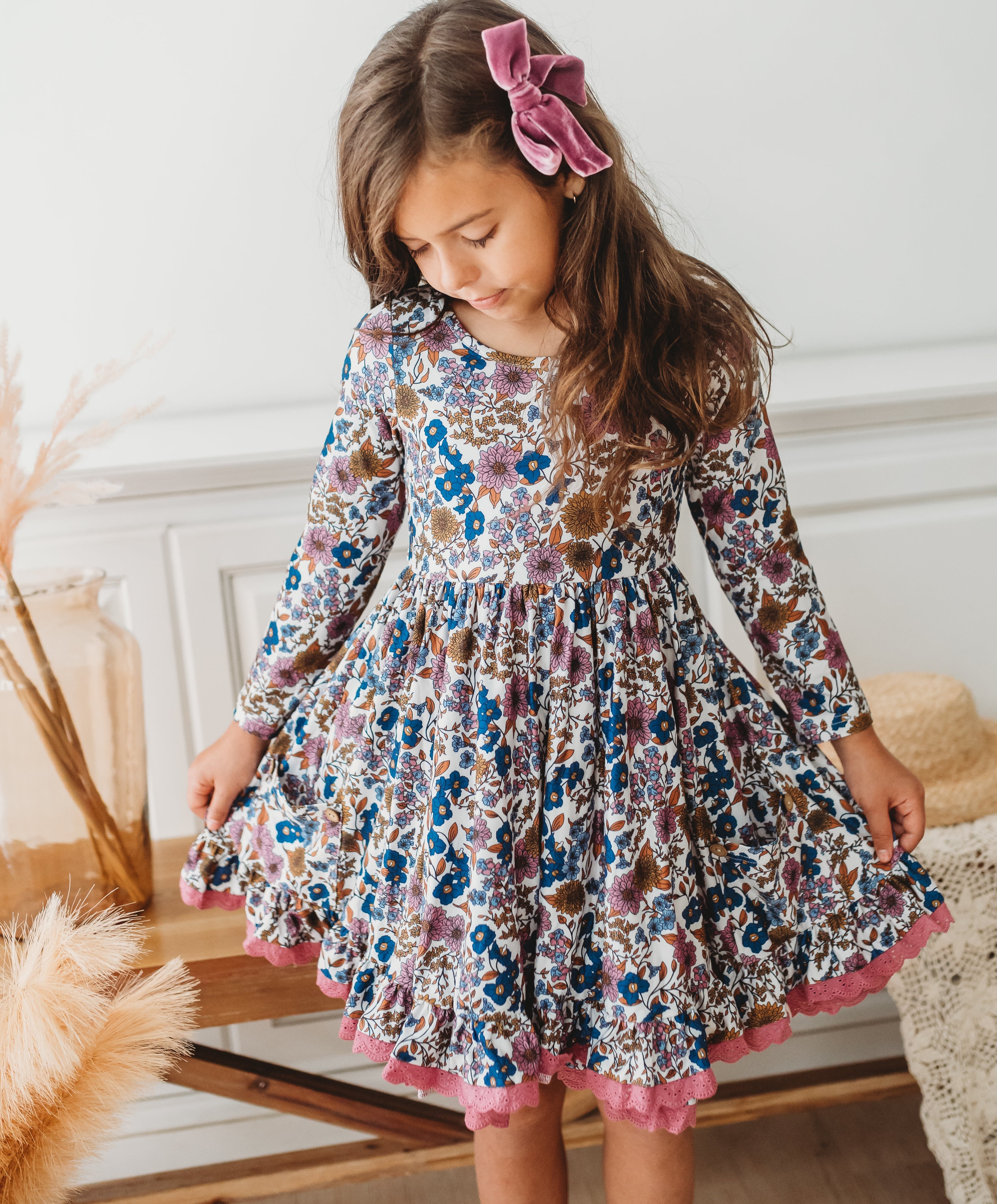 Myra Knit Dress - Violet Fields