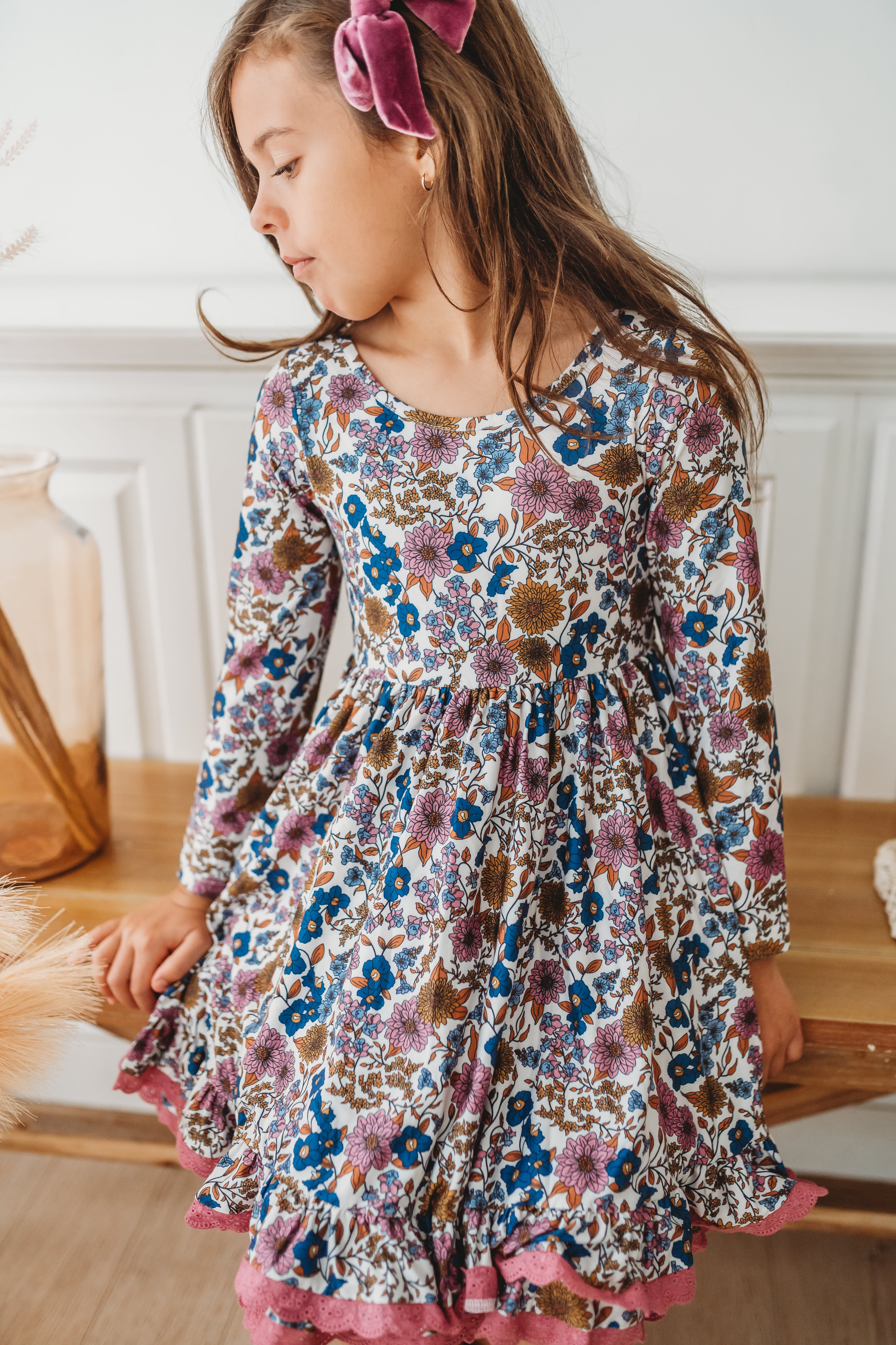 Myra Knit Dress - Violet Fields