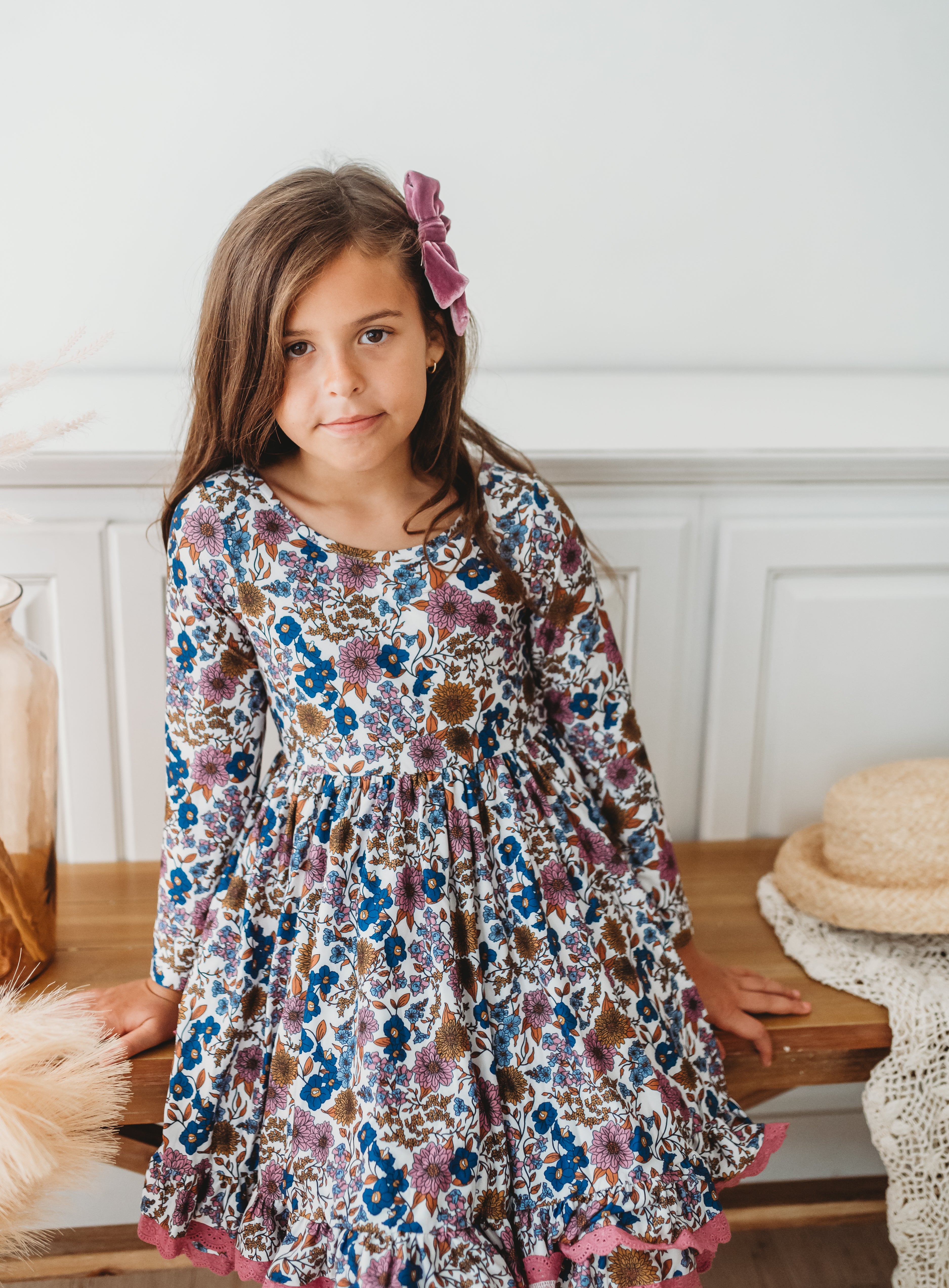 Myra Knit Dress - Violet Fields