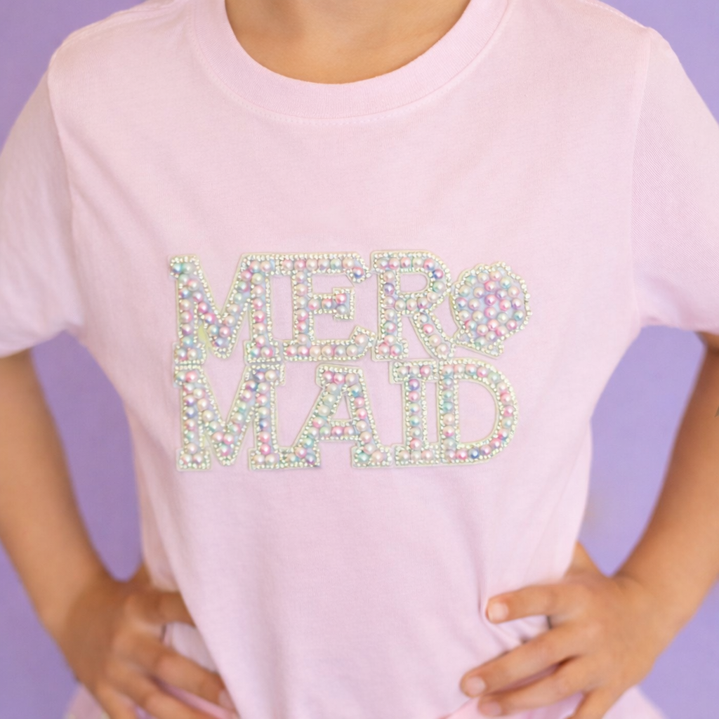 Sweet Wink Shirt - Mermaid Pearl