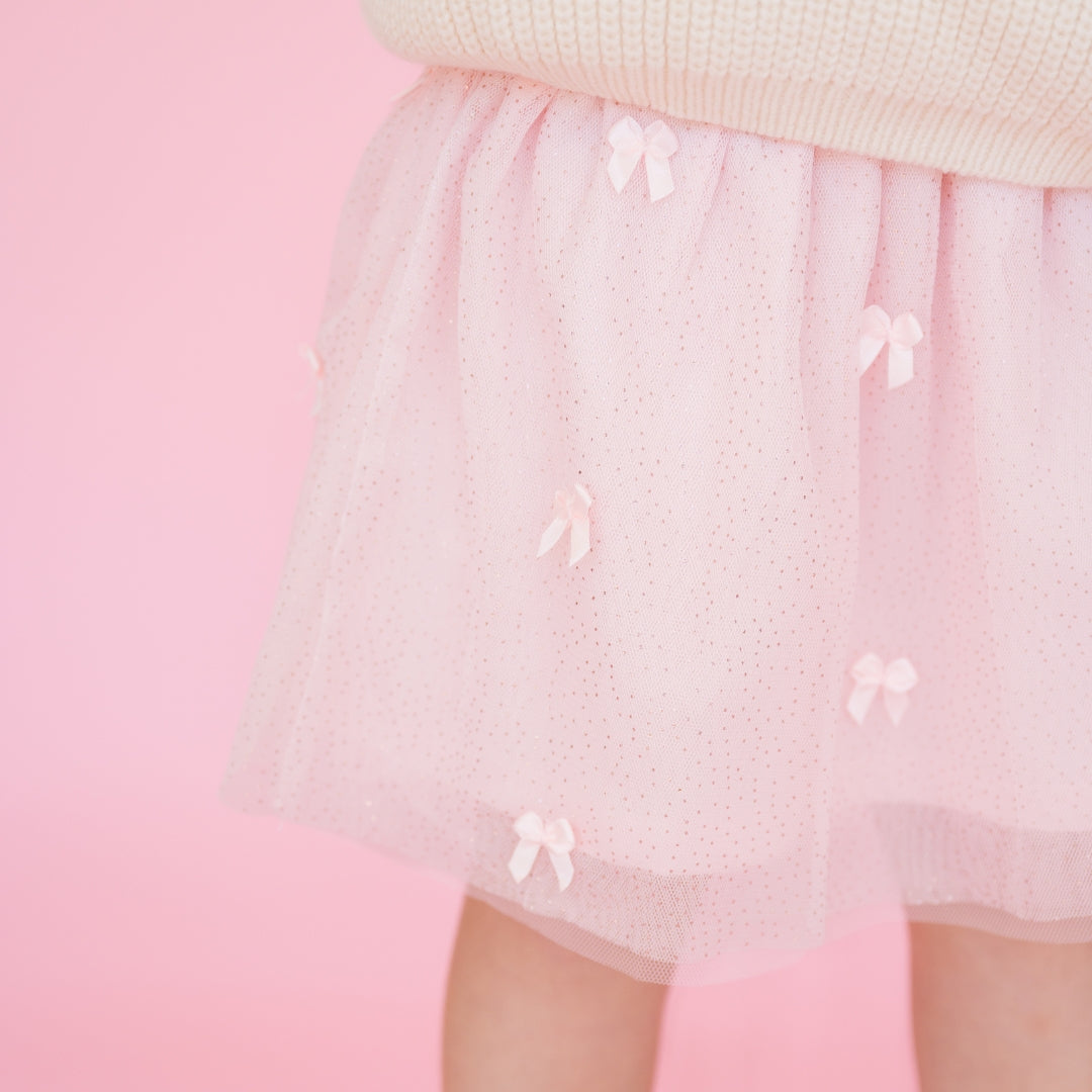 Sweet Wink Tutu - Blush Bows