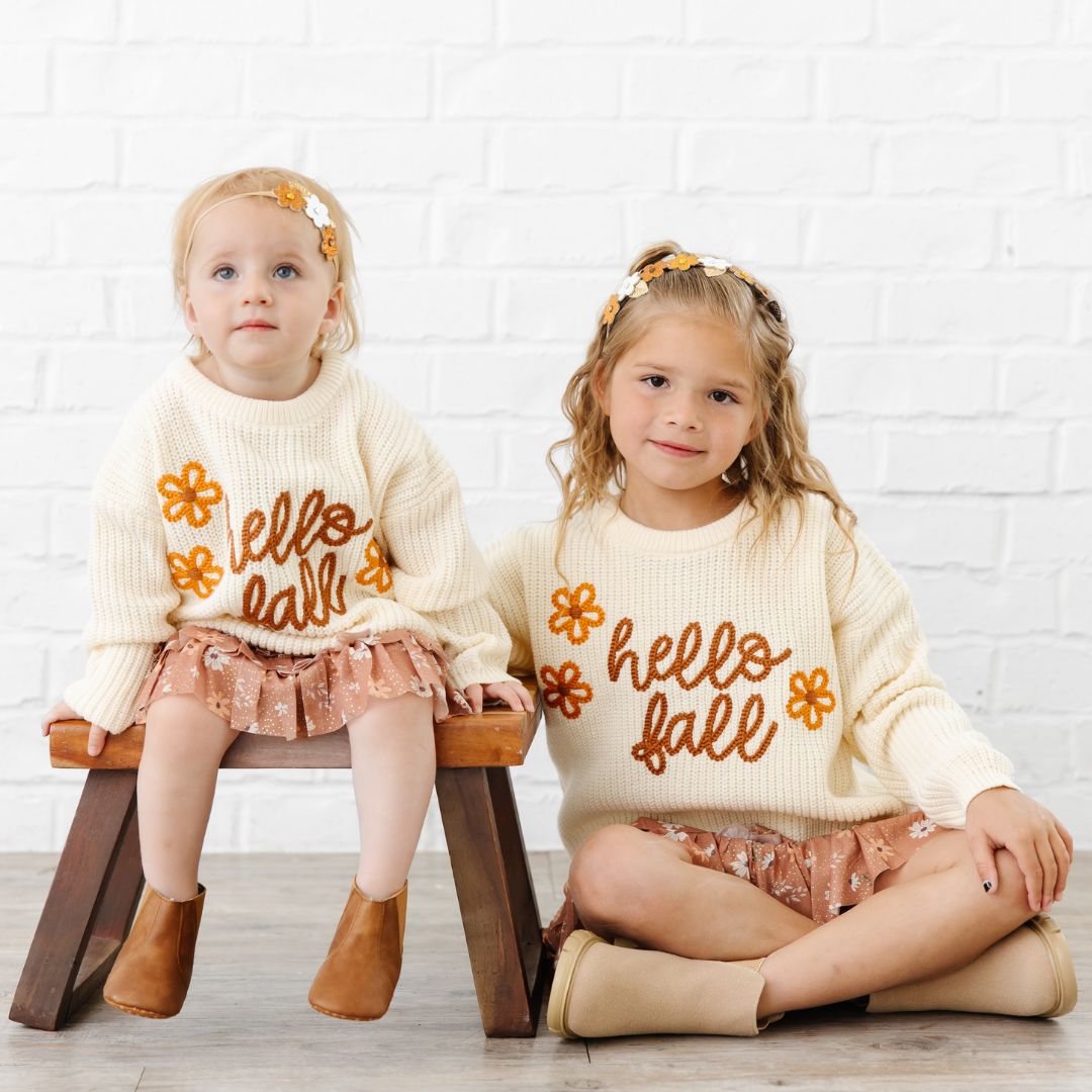 Sweet Wink Sweater - Hello Fall Knit
