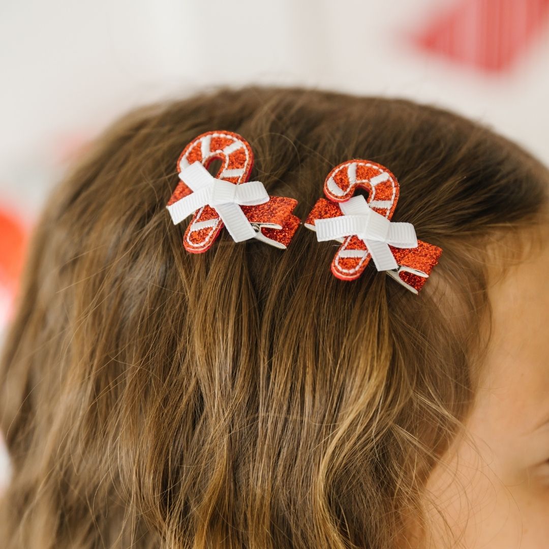 Sweet Wink - Candy Cane Clip Set
