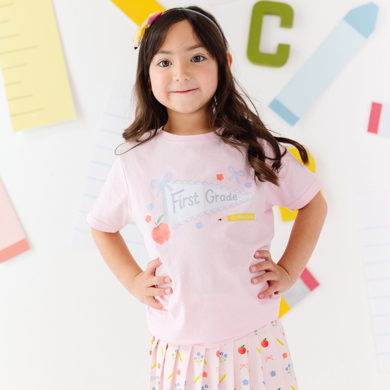 Sweet Wink Shirt - First Grade Pennant
