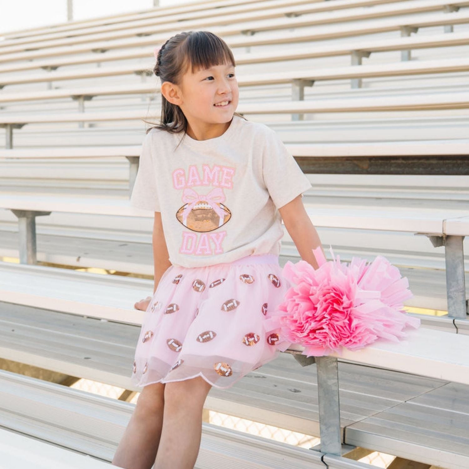 Sweet Wink Shirt - Game Day Sequin Patch