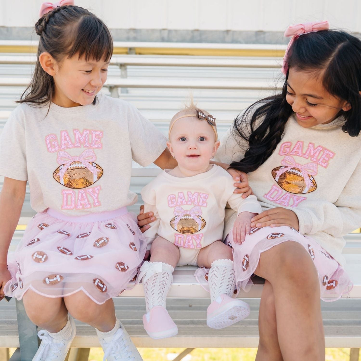 Sweet Wink Sweatshirt - Game Day Sequin Patch