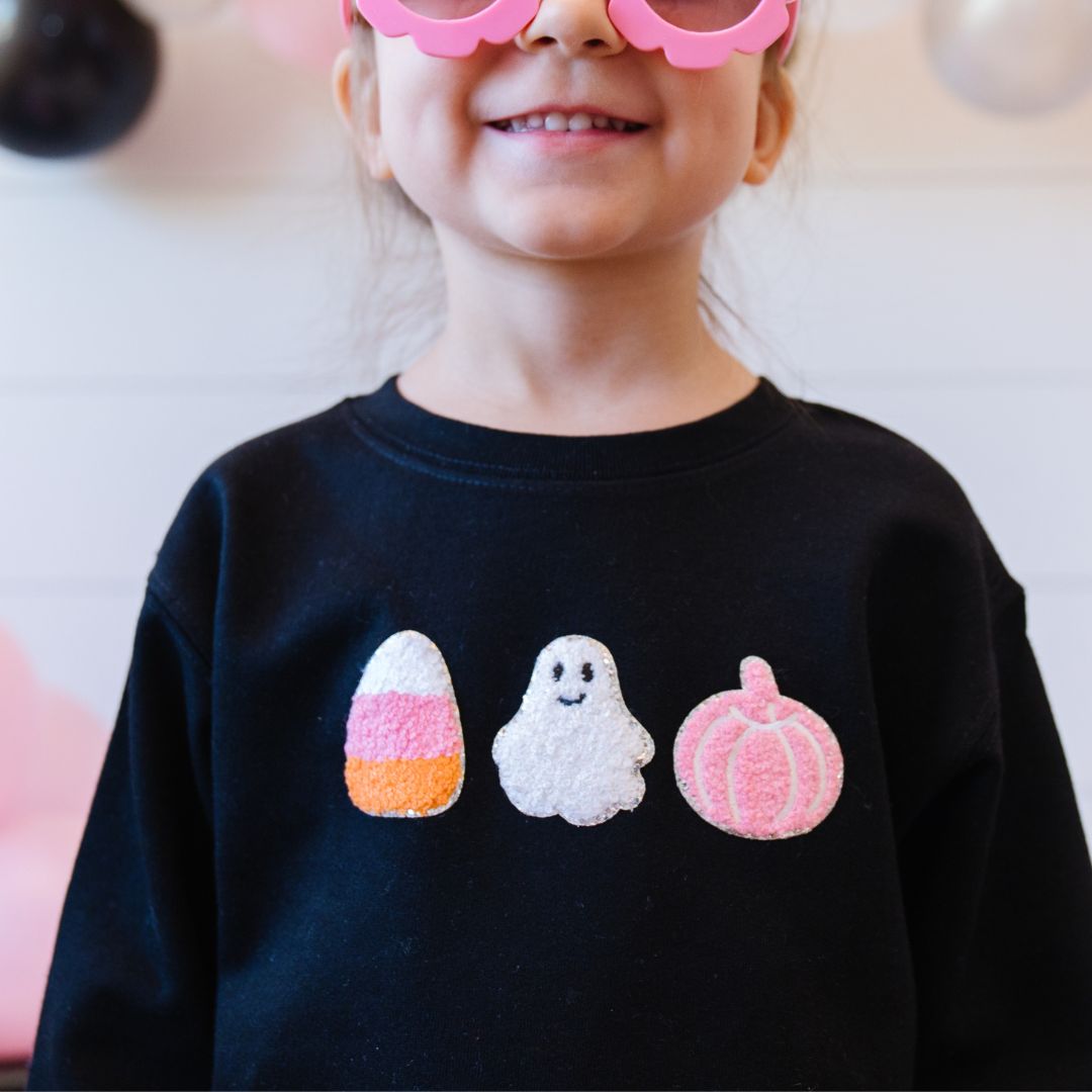 Sweet Wink Sweatshirt - Halloween Treats