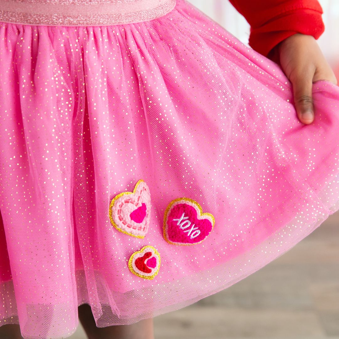 Sweet Wink Tutu - Heart Patch