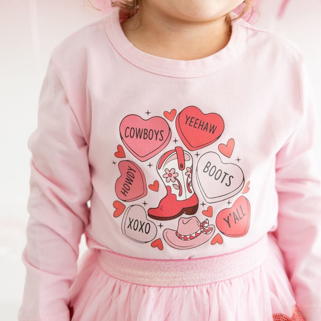 Howdy Sweets Sweet Wink Kids Long Sleeve Shirt - Howdy – Cheeky Plum