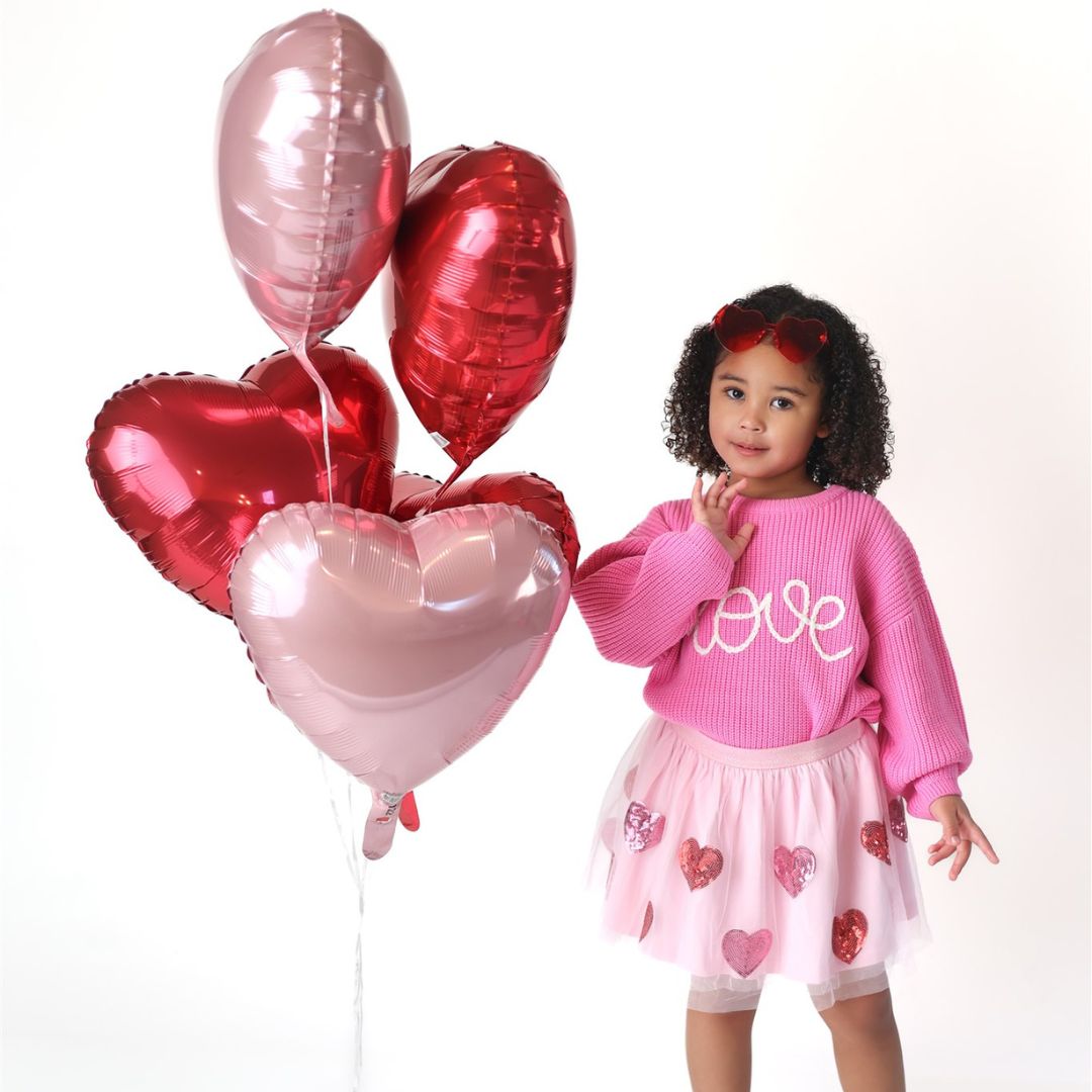 Sweet Wink Sequin Heart Tutu