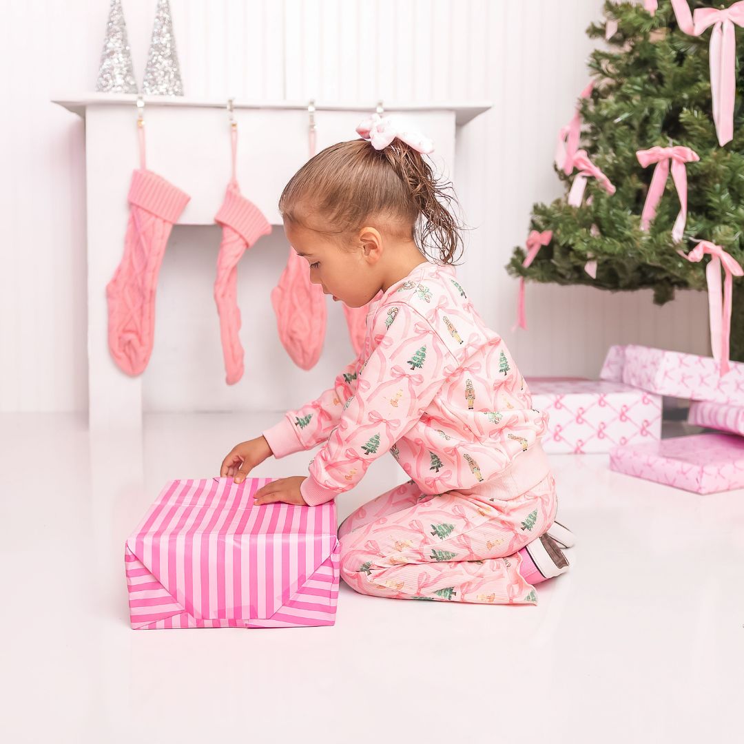 Sweet Wink Sweatshirt- Nutcracker Trellis Christmas