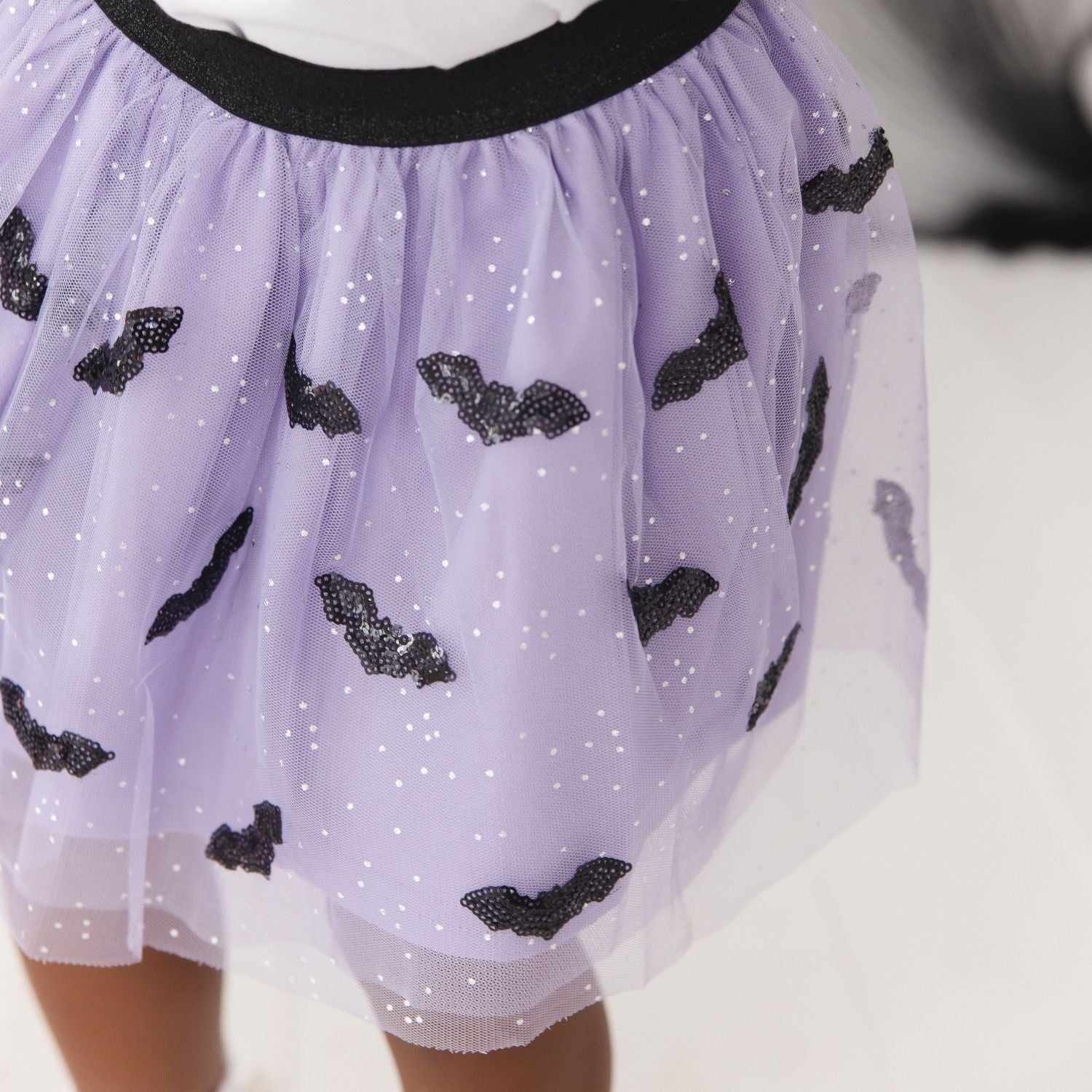 Sweet Wink Sequin Bat Halloween Tutu